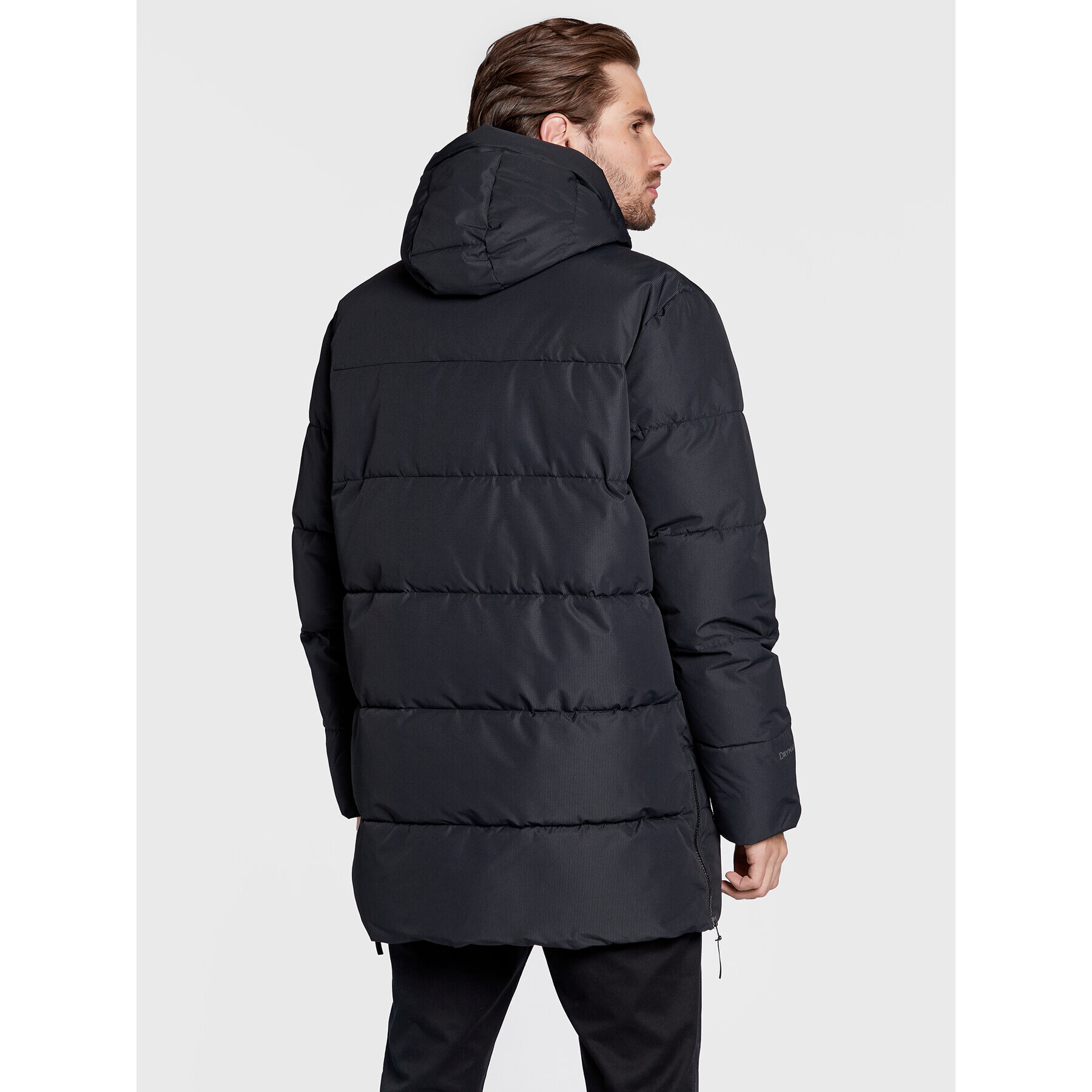 Halti Пухено яке Linjat 065-0419 Черен Regular Fit - Pepit.bg