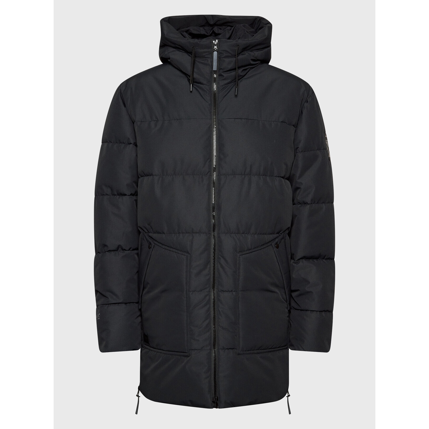 Halti Пухено яке Linjat 065-0419 Черен Regular Fit - Pepit.bg