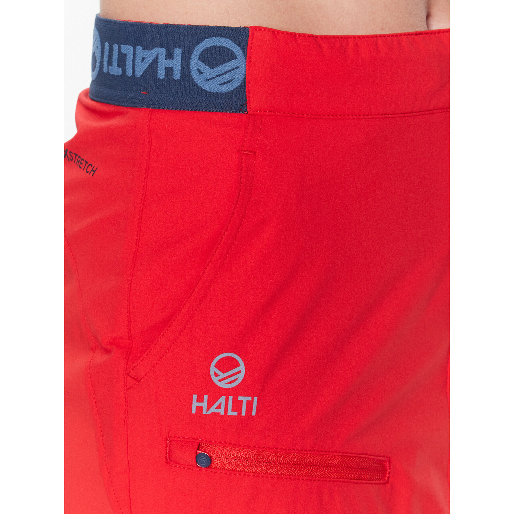 Halti Шорти от плат Pallas 064-0487 Червен Regular Fit - Pepit.bg