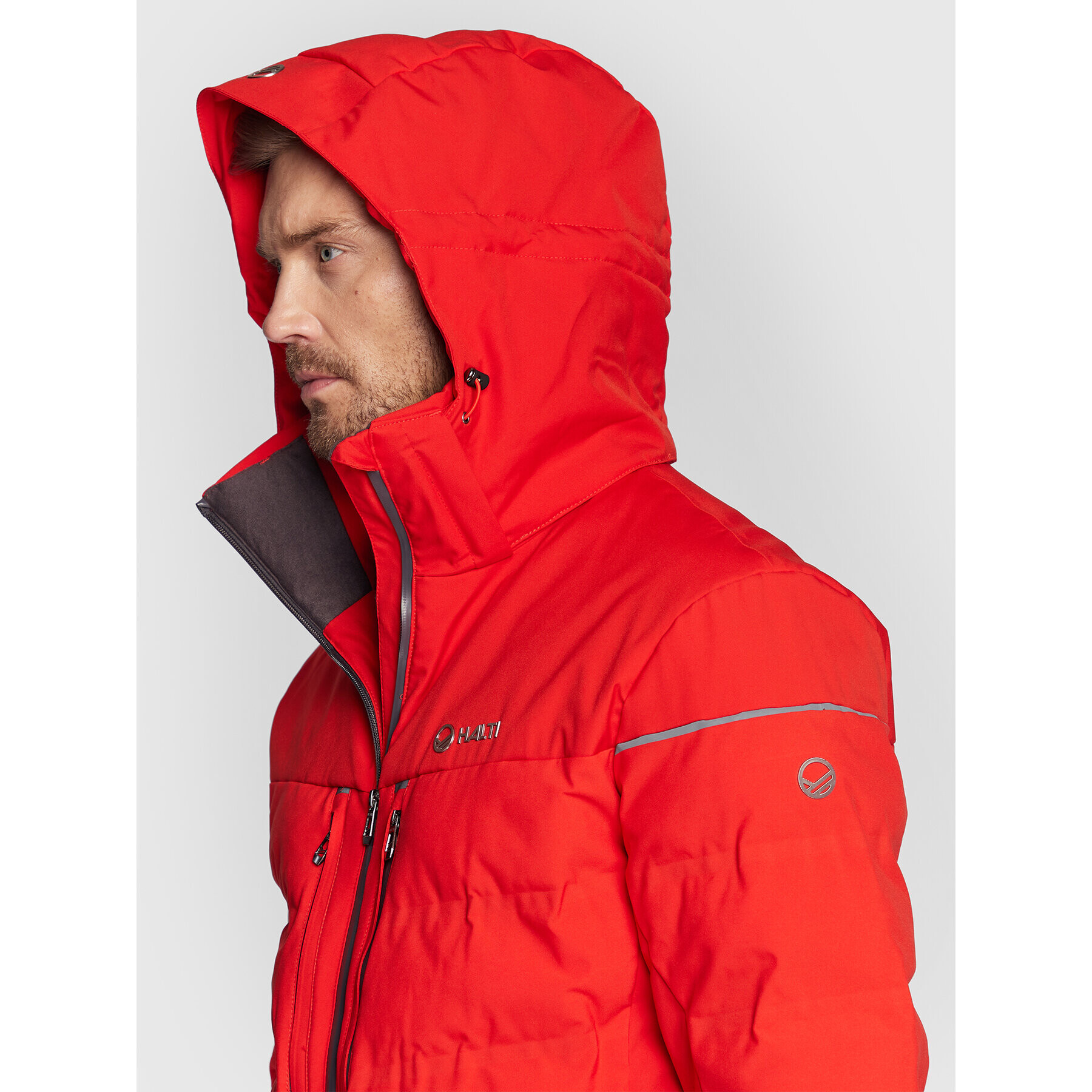 Halti Скиорско яке Wiseman 059-2541 Червен Regular Fit - Pepit.bg