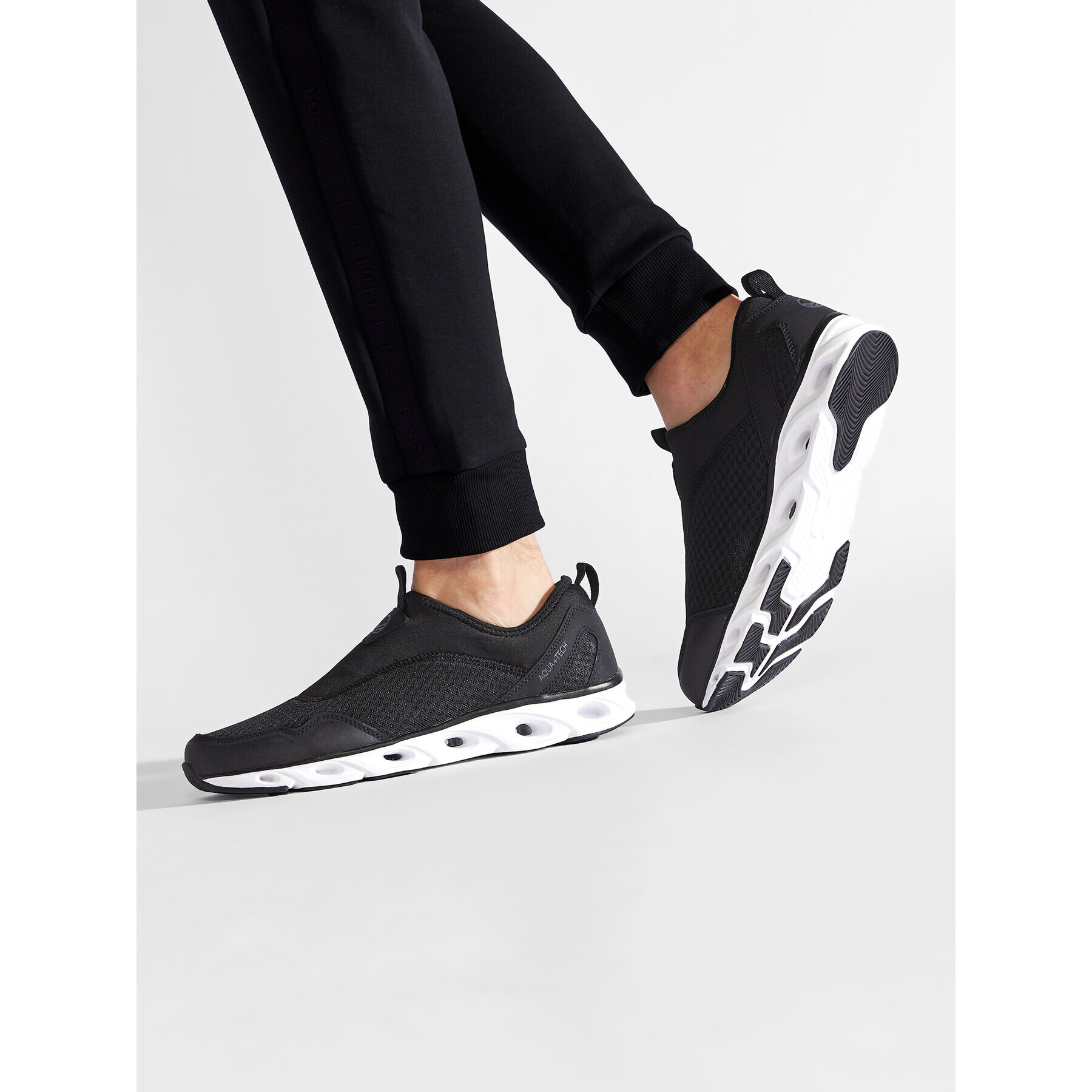 Halti Сникърси Eccos Men's Sneakers 054-2615 Черен - Pepit.bg