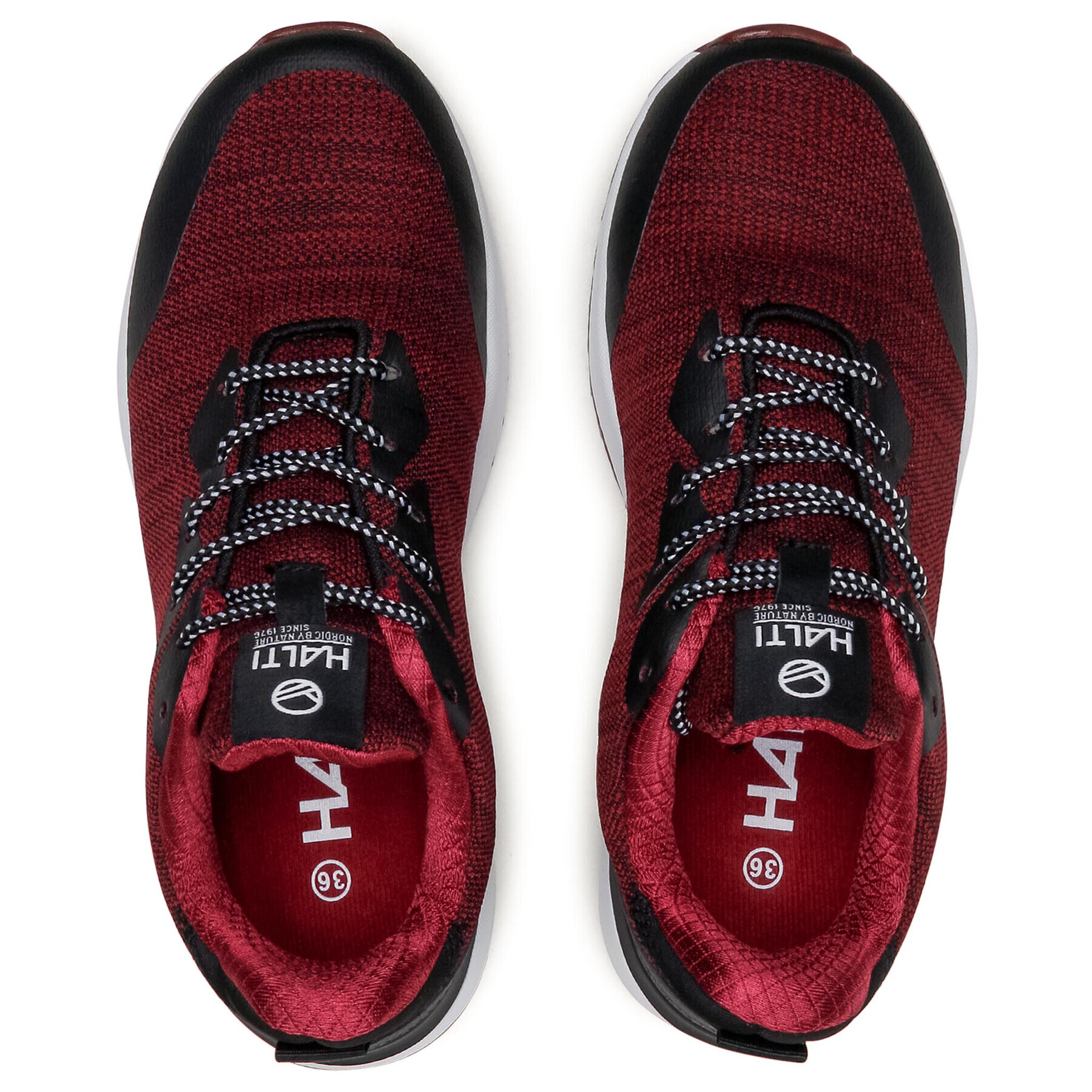 Halti Сникърси Huron W Sneaker H054-2573 Бордо - Pepit.bg