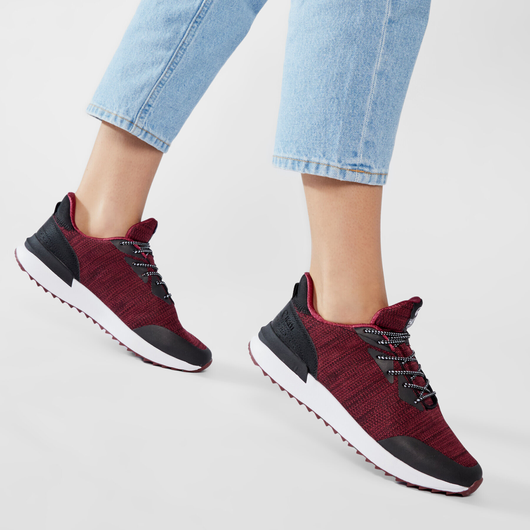 Halti Сникърси Huron W Sneaker H054-2573 Бордо - Pepit.bg