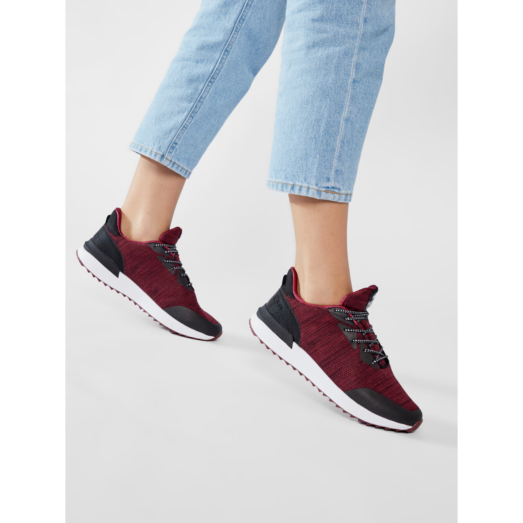 Halti Сникърси Huron W Sneaker H054-2573 Бордо - Pepit.bg