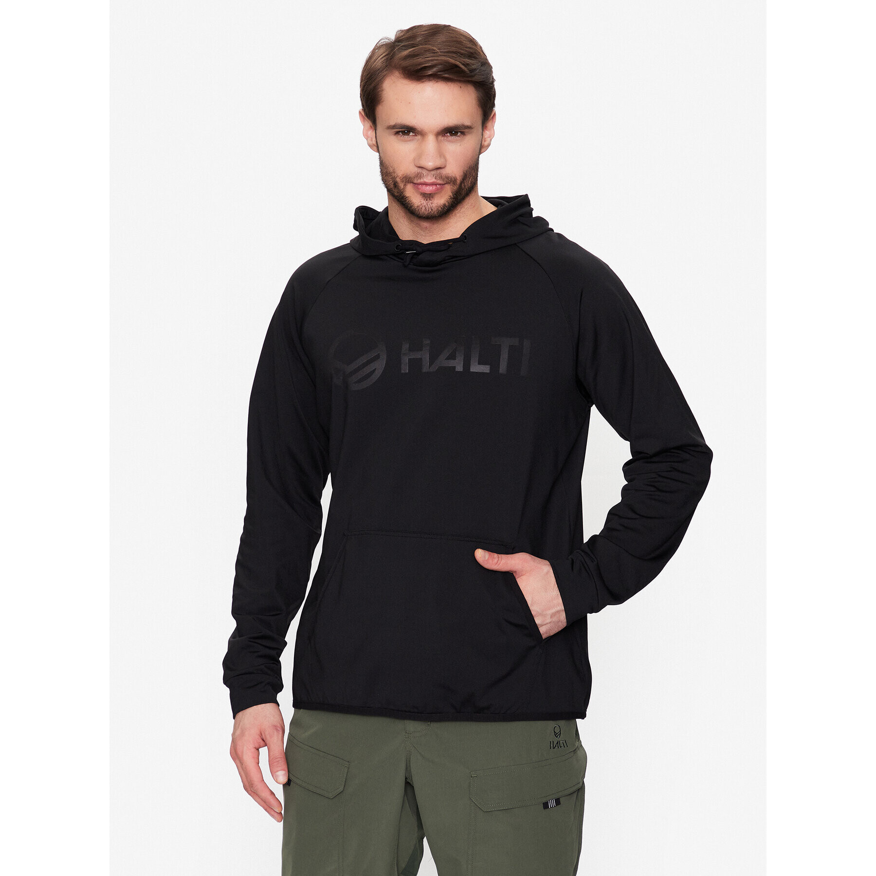 Halti Суитшърт Dynamic 088-0134 Черен Regular Fit - Pepit.bg