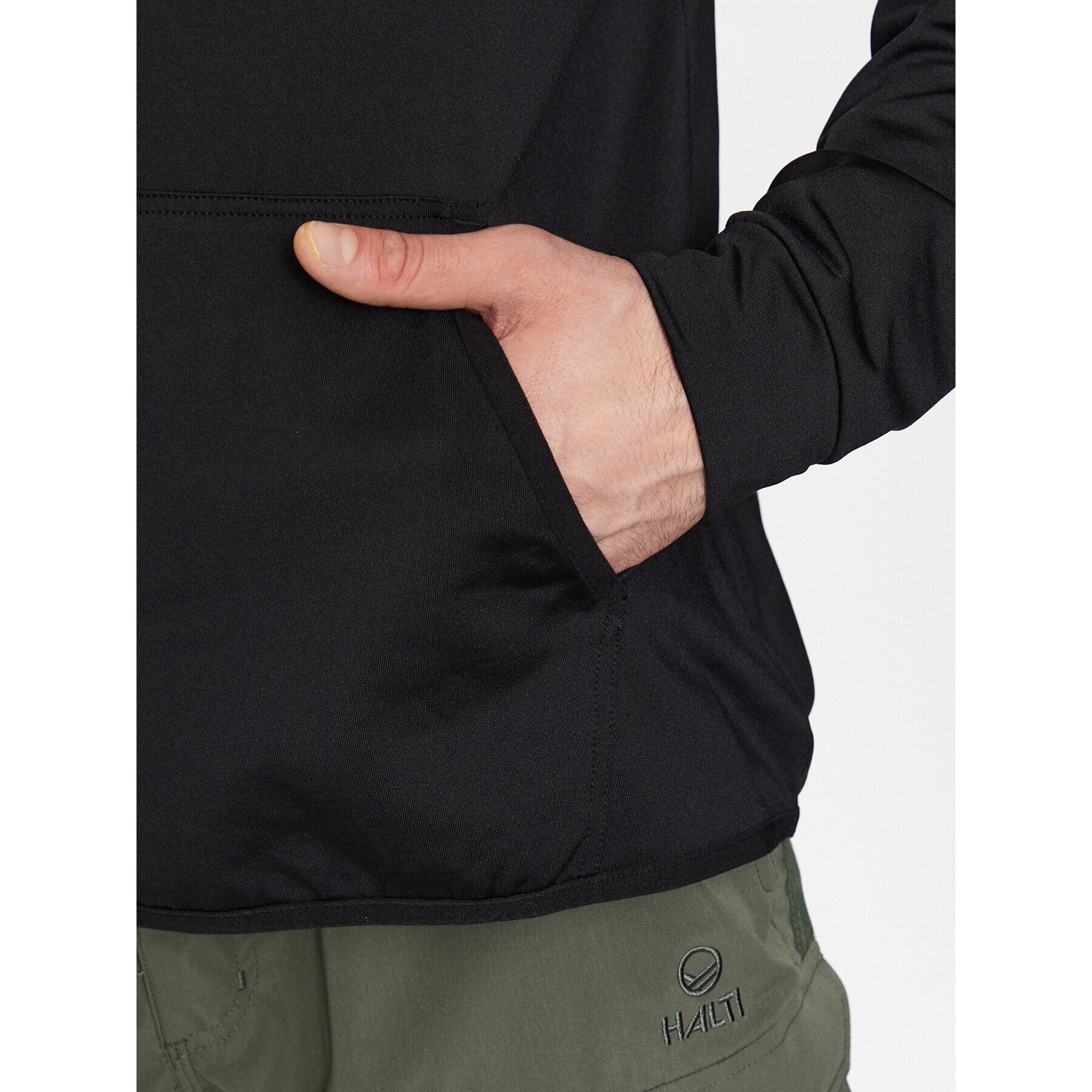 Halti Суитшърт Dynamic 088-0134 Черен Regular Fit - Pepit.bg