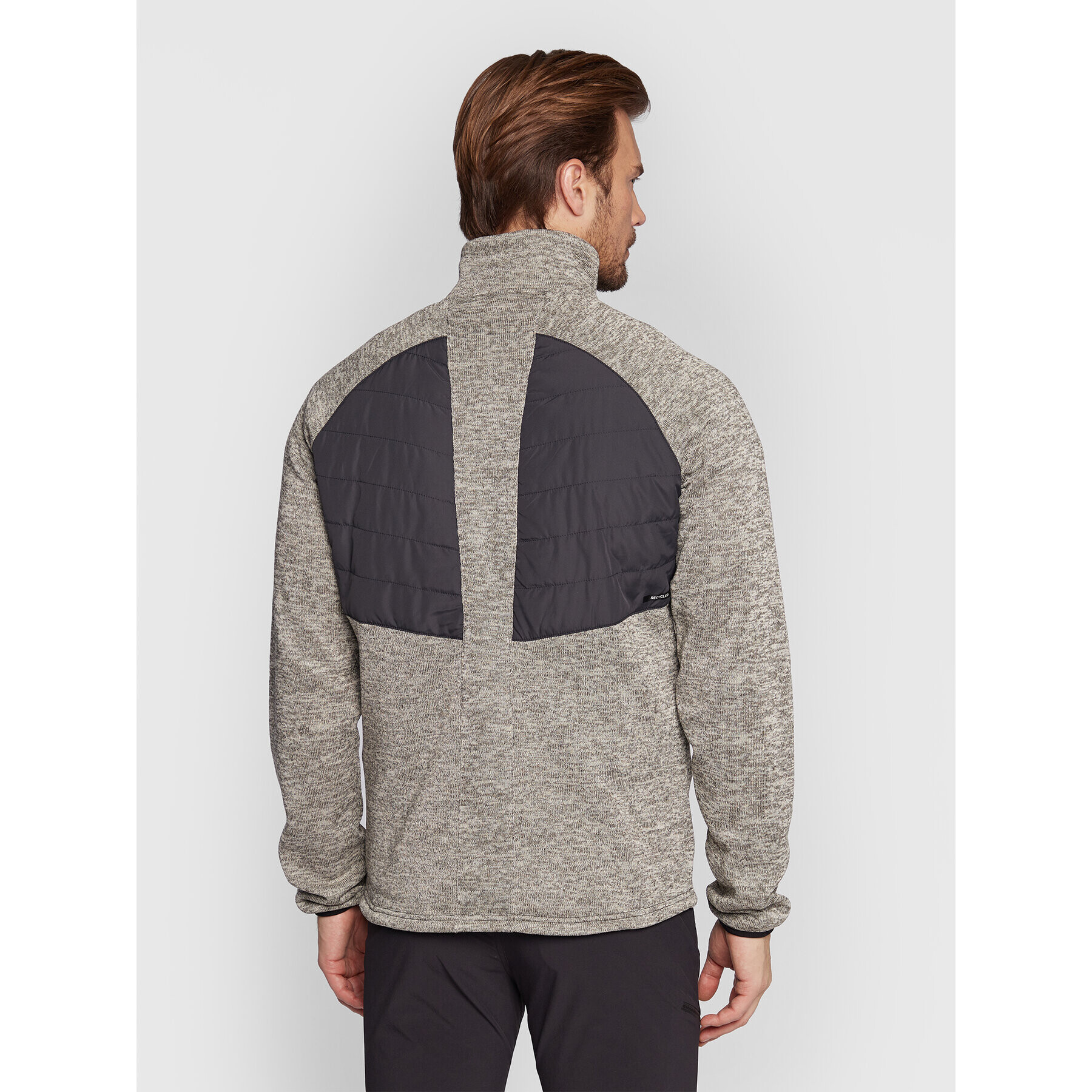 Halti Суитшърт Streams M Hybrid 088-0137 Сив Regular Fit - Pepit.bg
