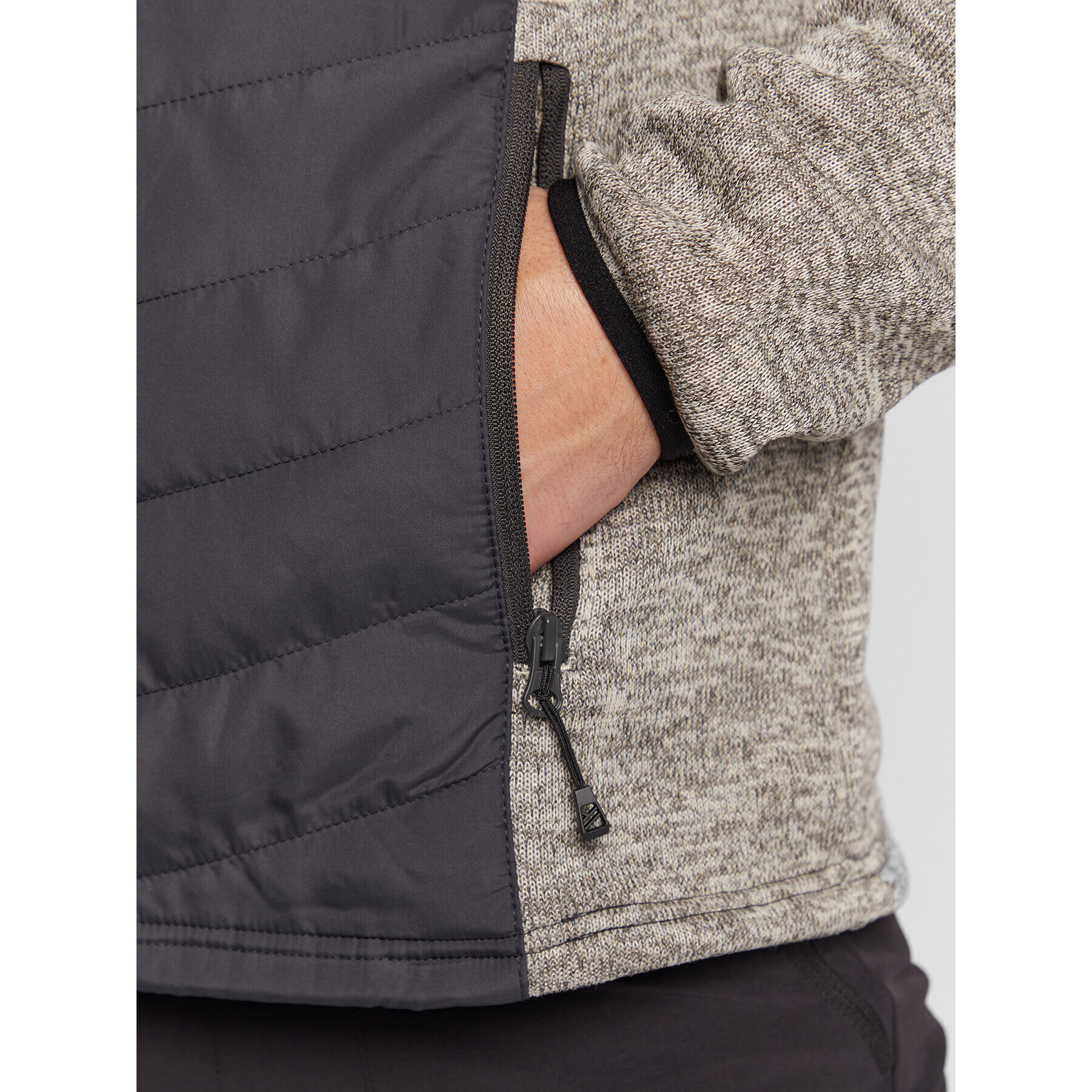 Halti Суитшърт Streams M Hybrid 088-0137 Сив Regular Fit - Pepit.bg