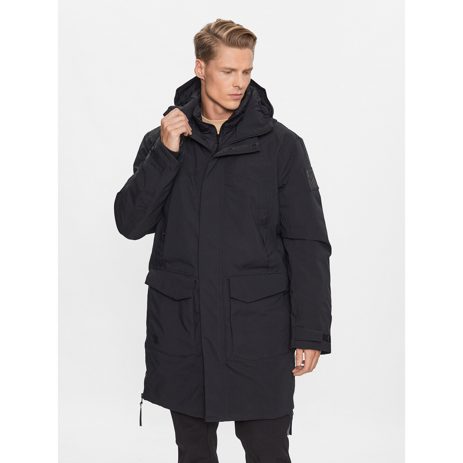 Halti Зимно яке Bergga 065-0426 Черен Regular Fit - Pepit.bg