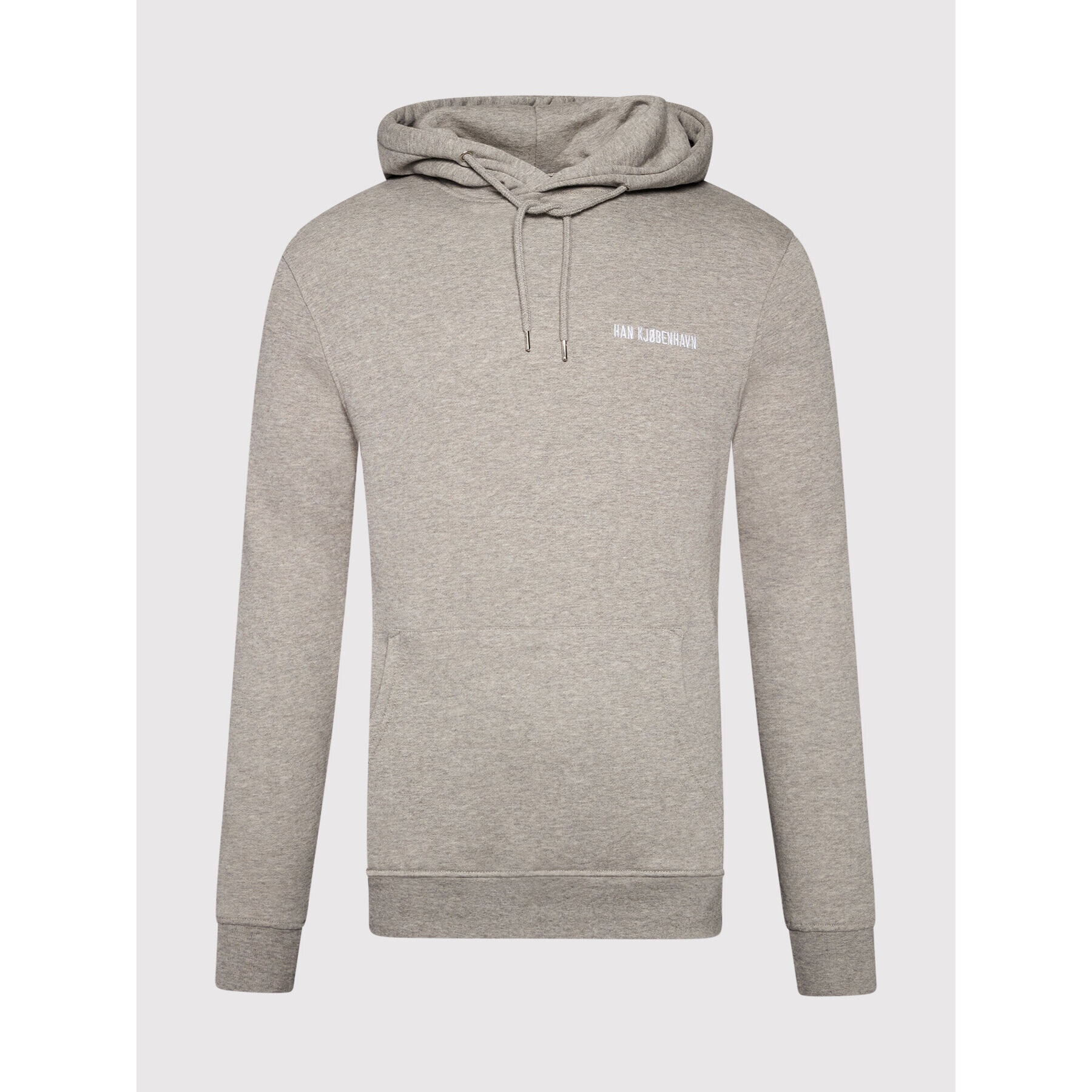 Han Kjøbenhavn Суитшърт M-40002 Сив Regular Fit - Pepit.bg