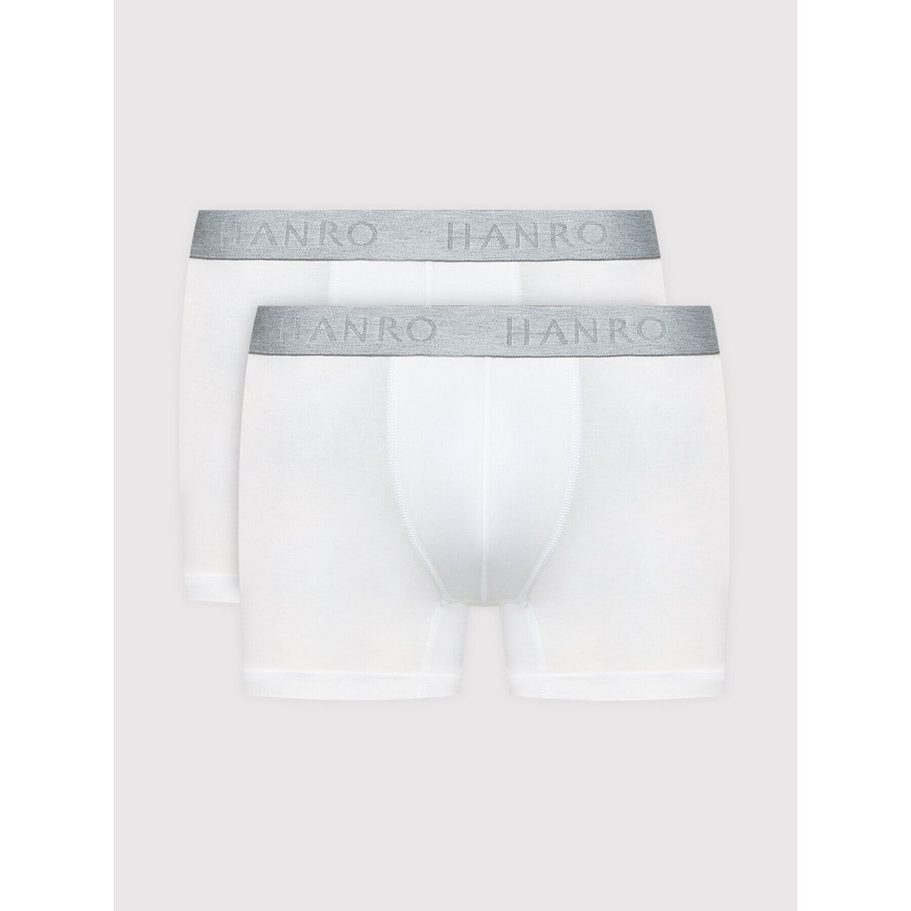 Hanro Комплект 2 чифта боксерки Essentials 3078 Бял - Pepit.bg