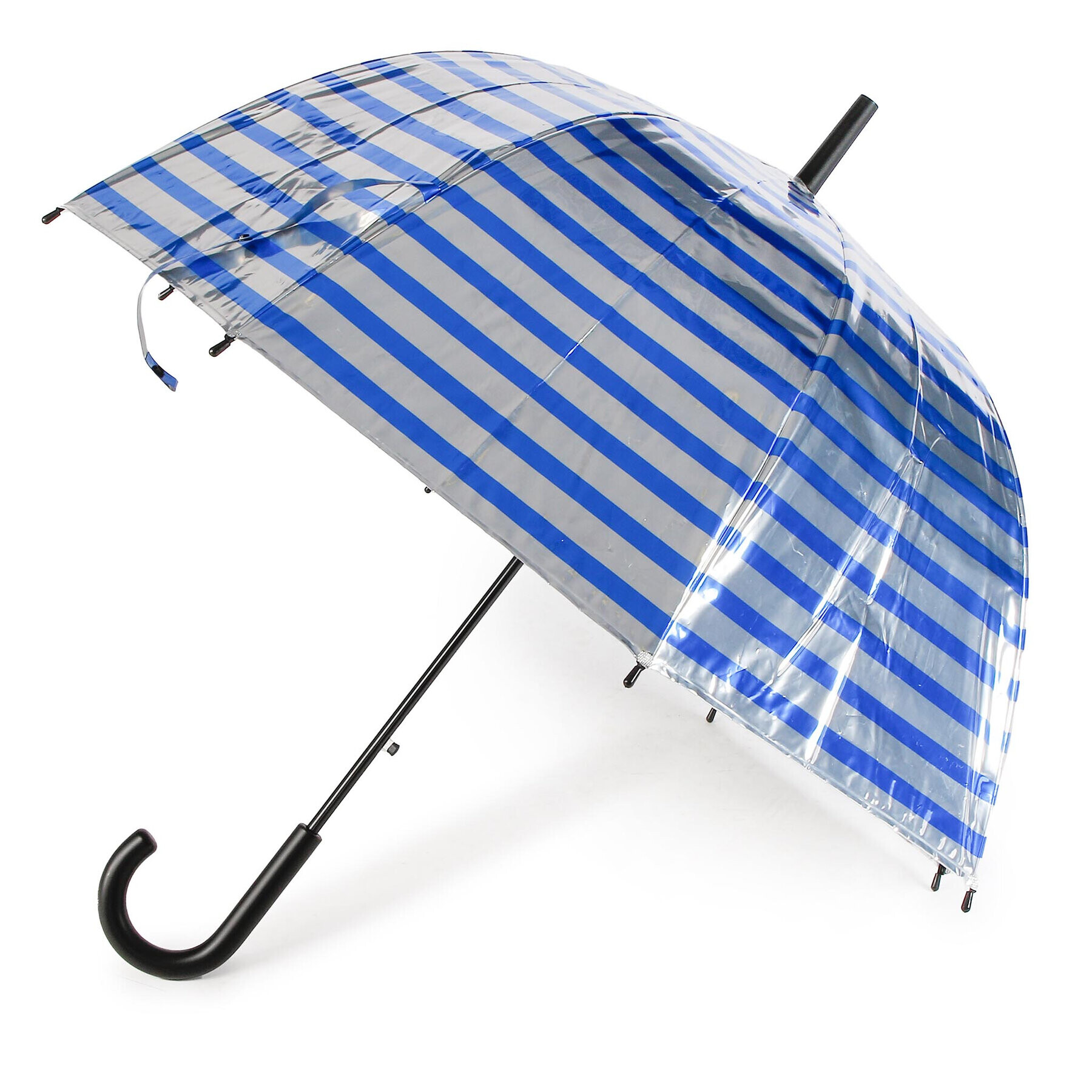 Happy Rain Чадър Long Ac Domeshape 40991 Сребрист - Pepit.bg