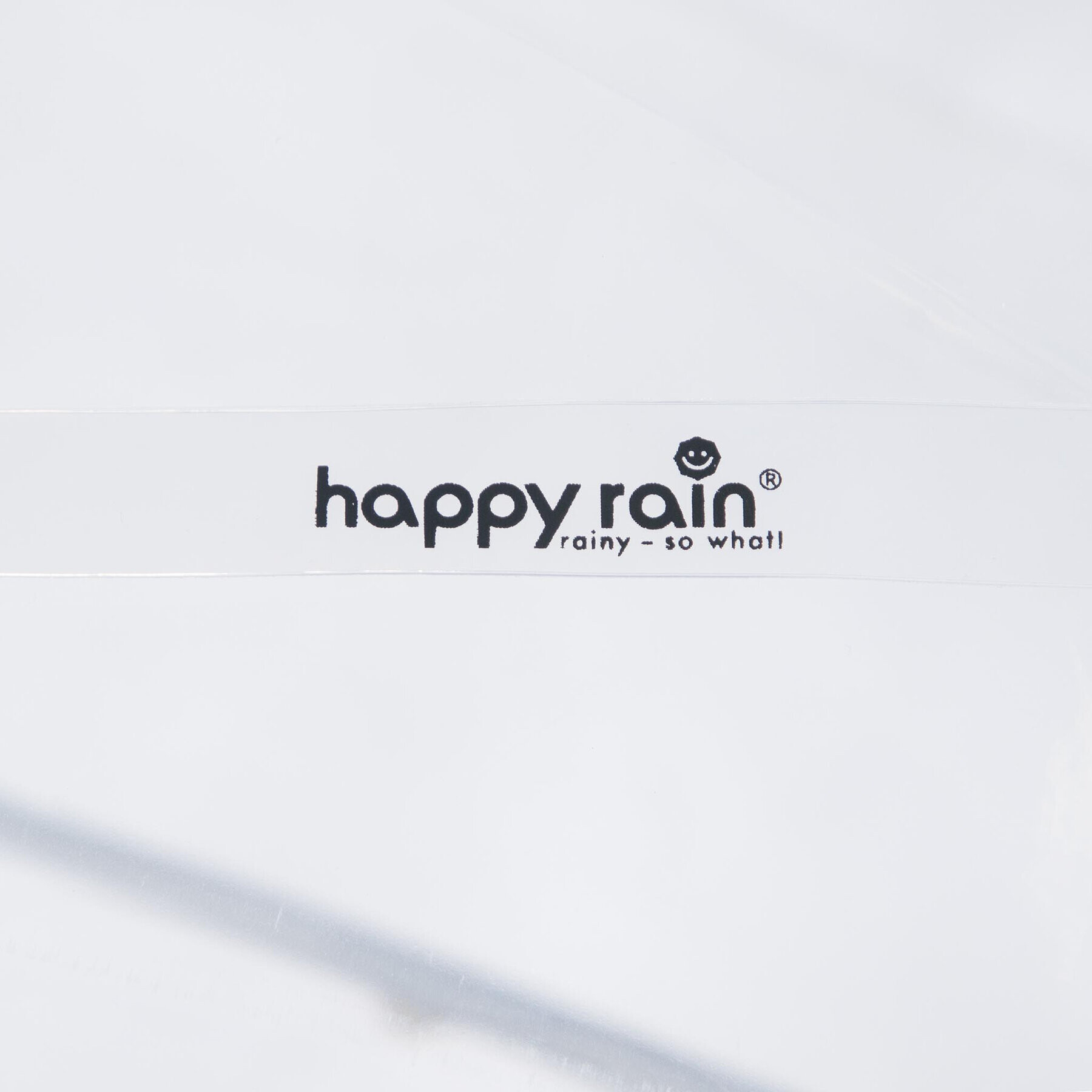 Happy Rain Чадър Long Domeshape 40974 Бял - Pepit.bg