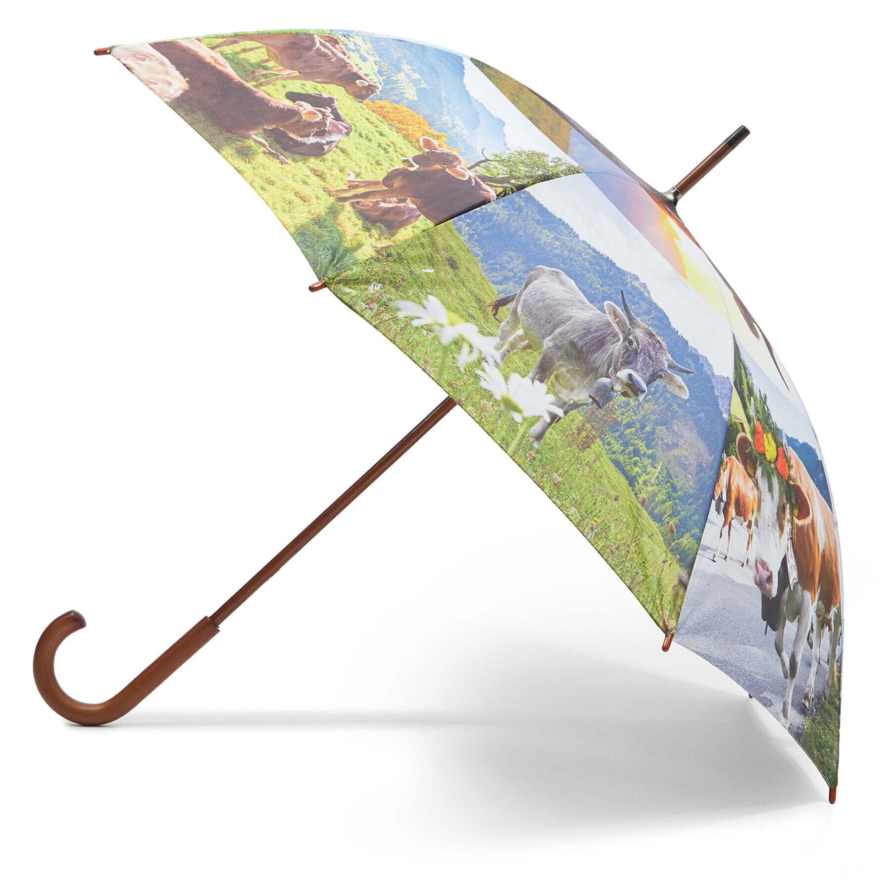 Happy Rain Чадър Long Manuell 74140 Цветен - Pepit.bg