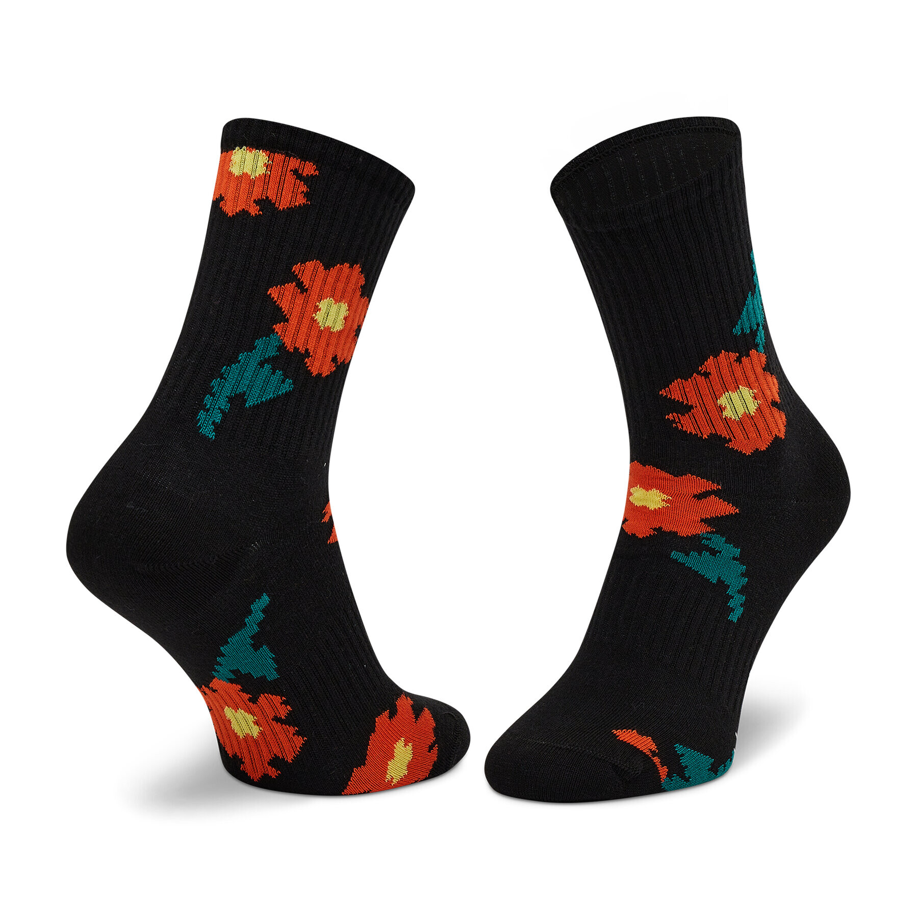 Happy Socks Чорапи дълги дамски ATPIF14-9300 Черен - Pepit.bg