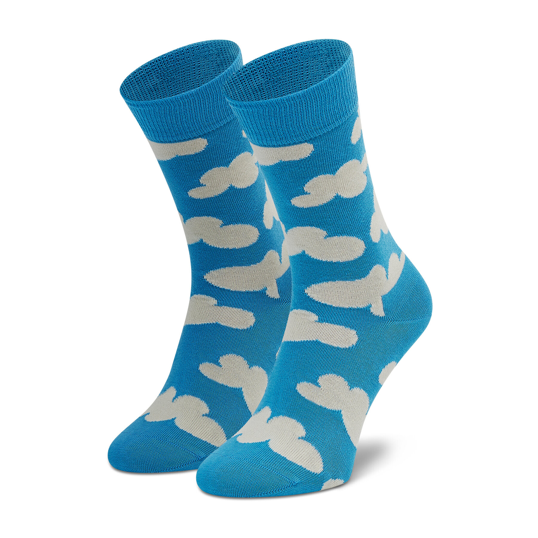 Happy Socks Чорапи дълги дамски CLO13-6700 Син - Pepit.bg