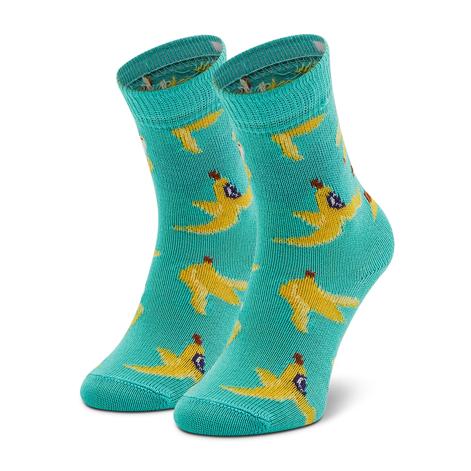 Happy Socks Чорапи дълги детски KBBS01-7000 Зелен - Pepit.bg