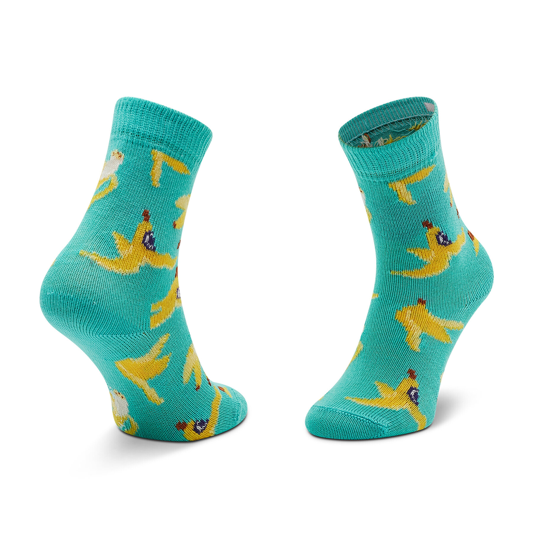 Happy Socks Чорапи дълги детски KBBS01-7000 Зелен - Pepit.bg