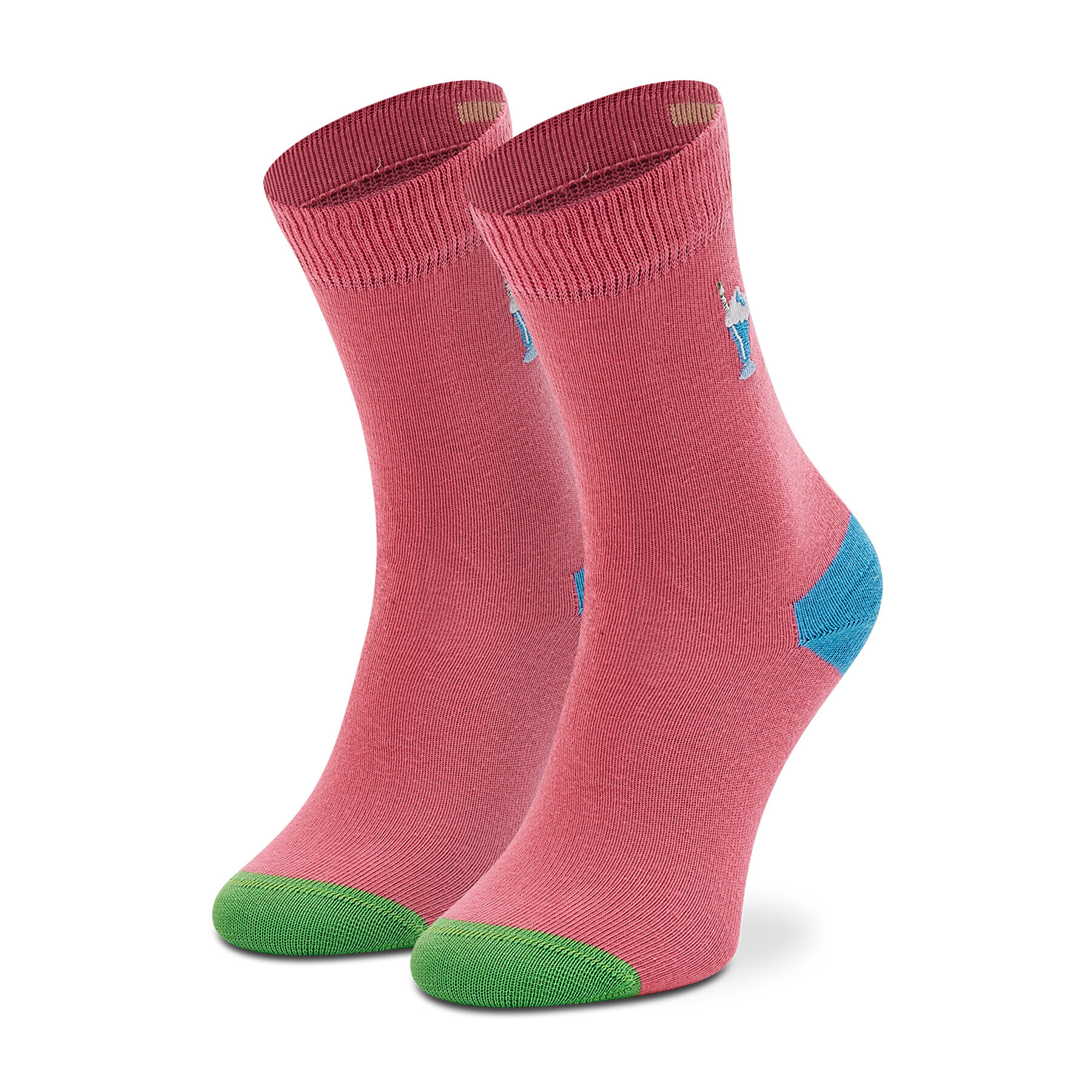 Happy Socks Чорапи дълги детски KBEMS01-3500 Розов - Pepit.bg
