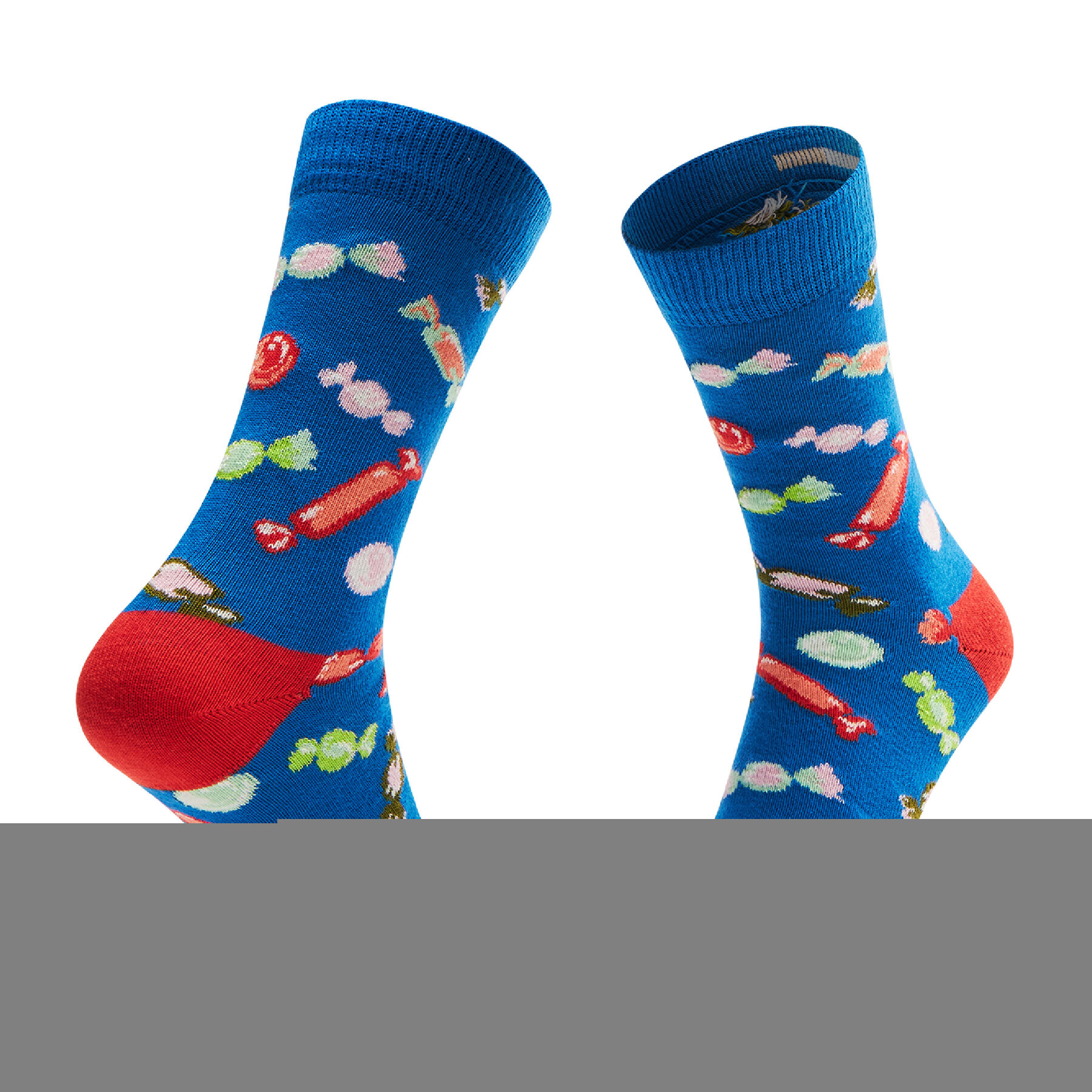 Happy Socks Чорапи дълги детски KCAN01-6300 Тъмносин - Pepit.bg