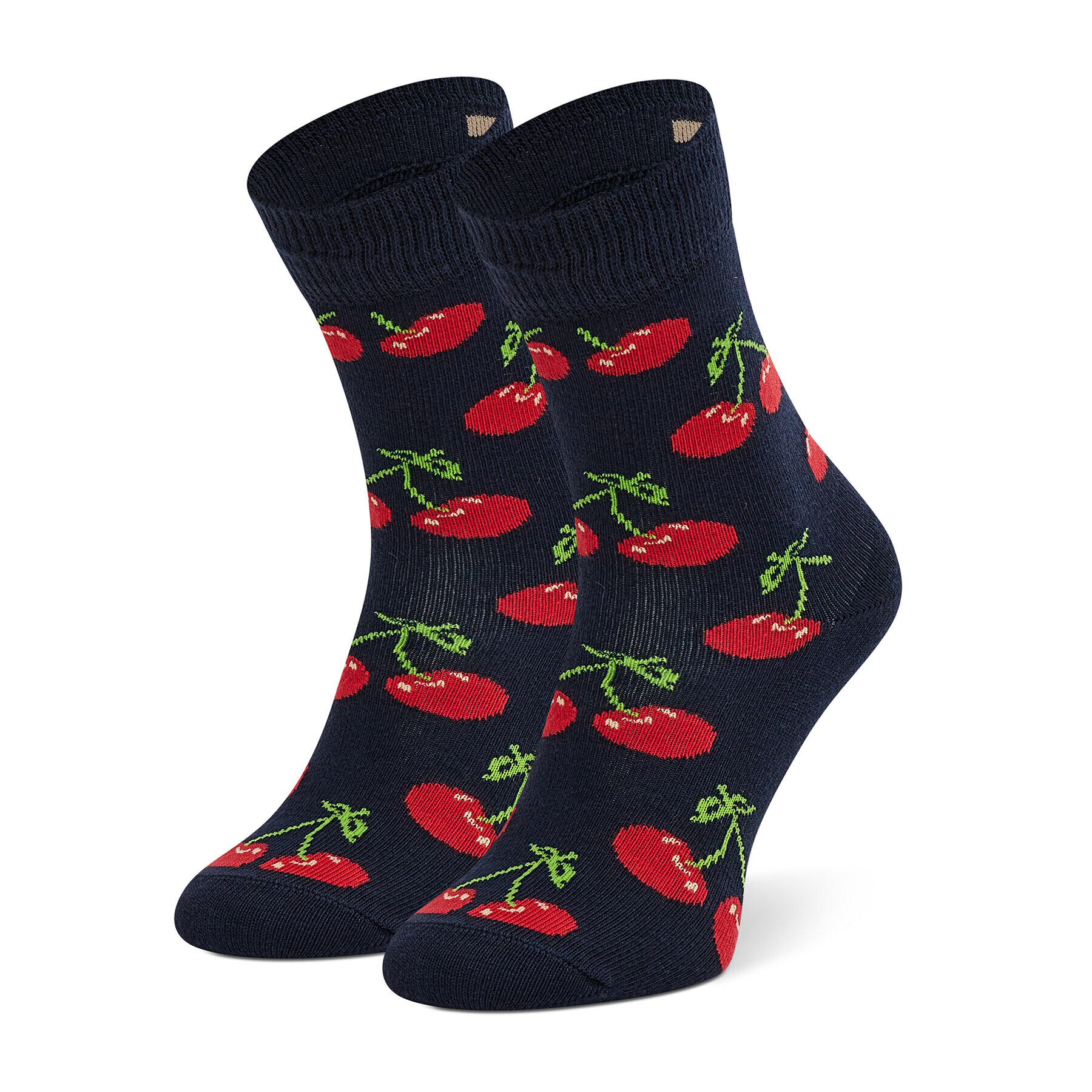 Happy Socks Чорапи дълги детски KCHE01-6501 Черен - Pepit.bg