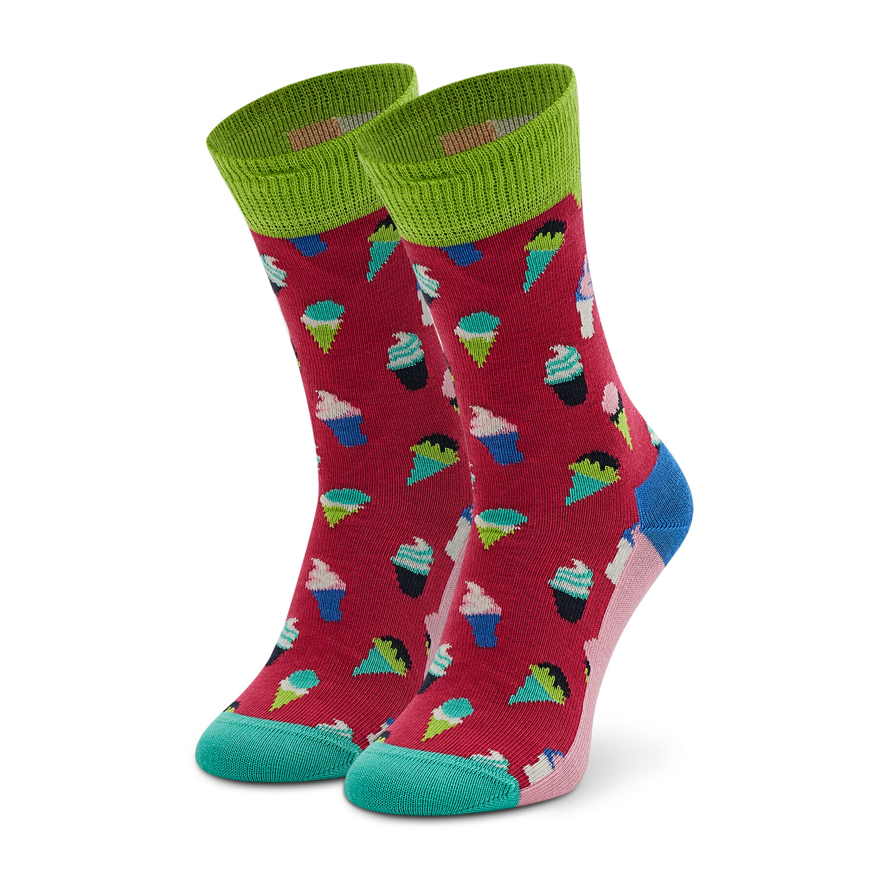 Happy Socks Чорапи дълги детски KICR01-3500 Цветен - Pepit.bg