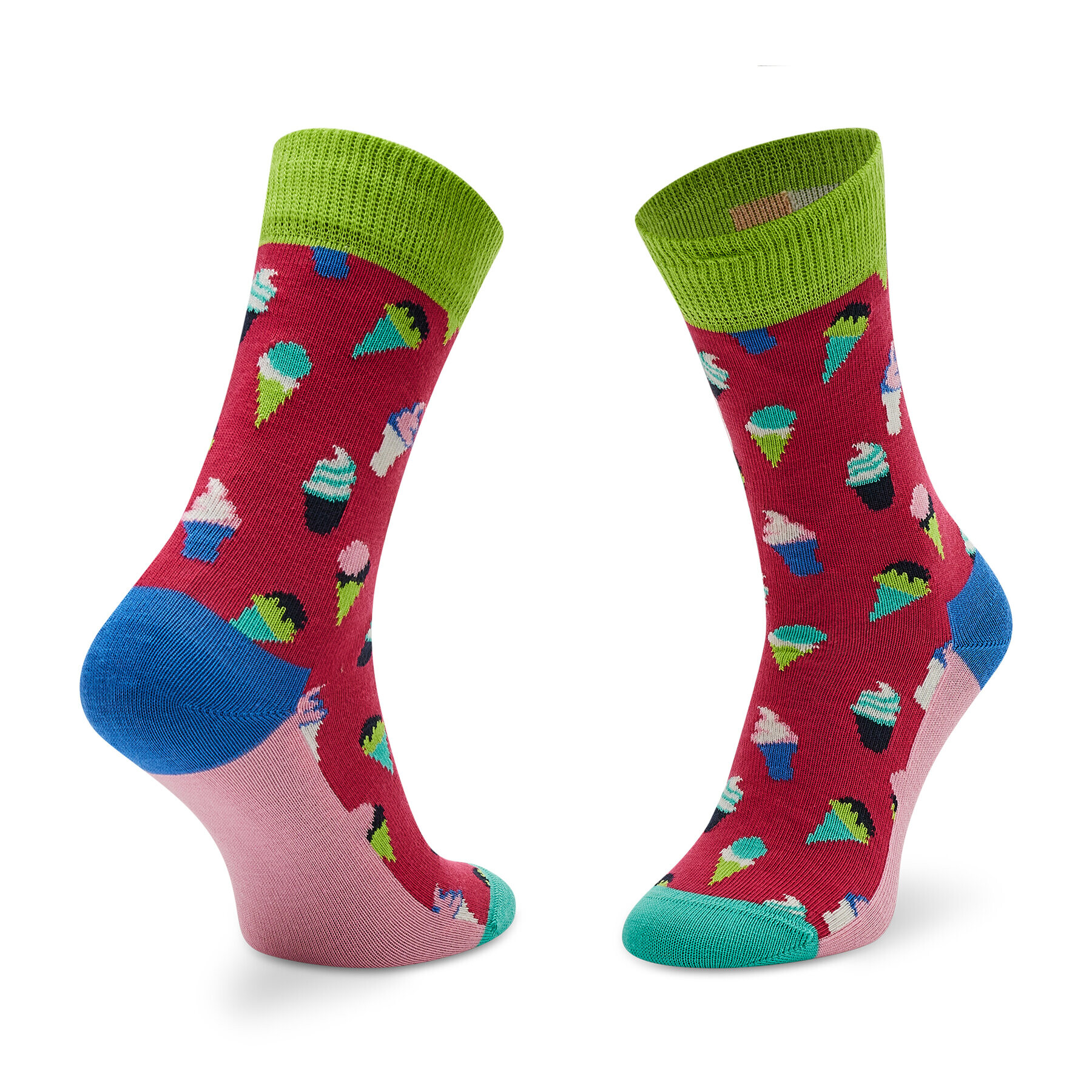 Happy Socks Чорапи дълги детски KICR01-3500 Цветен - Pepit.bg