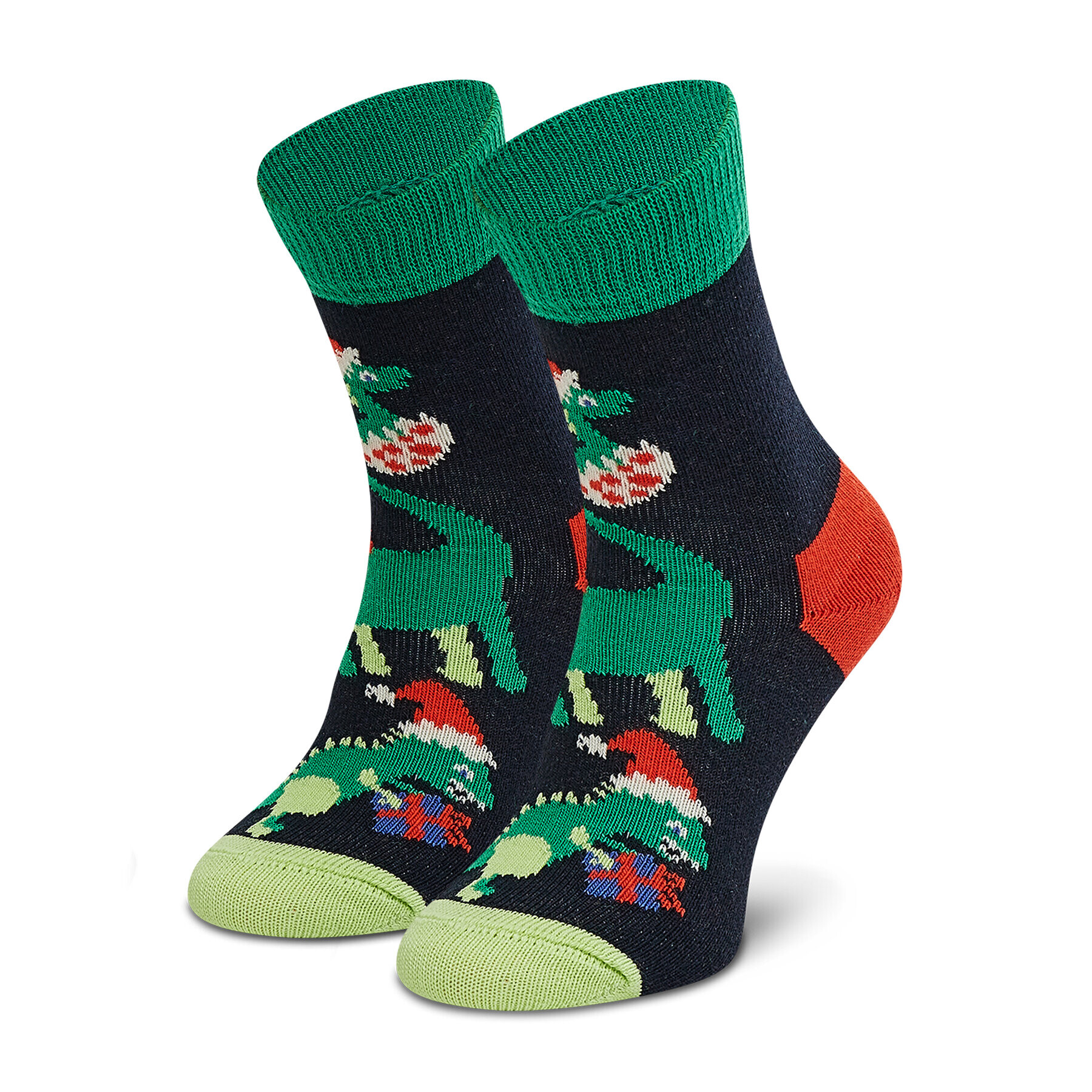 Happy Socks Чорапи дълги детски KJUM01-6300 Тъмносин - Pepit.bg