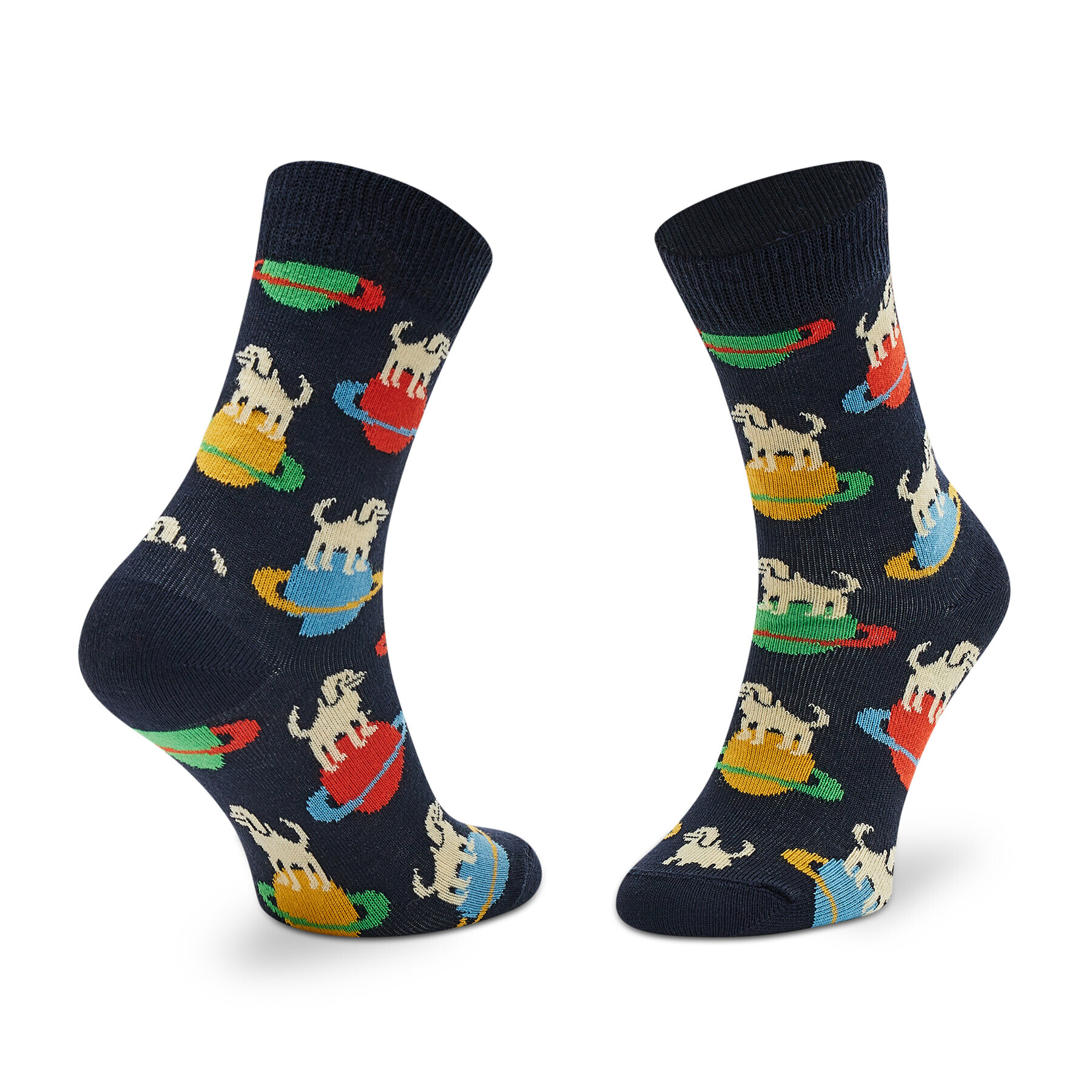 Happy Socks Чорапи дълги детски KLAI01-6500 Тъмносин - Pepit.bg