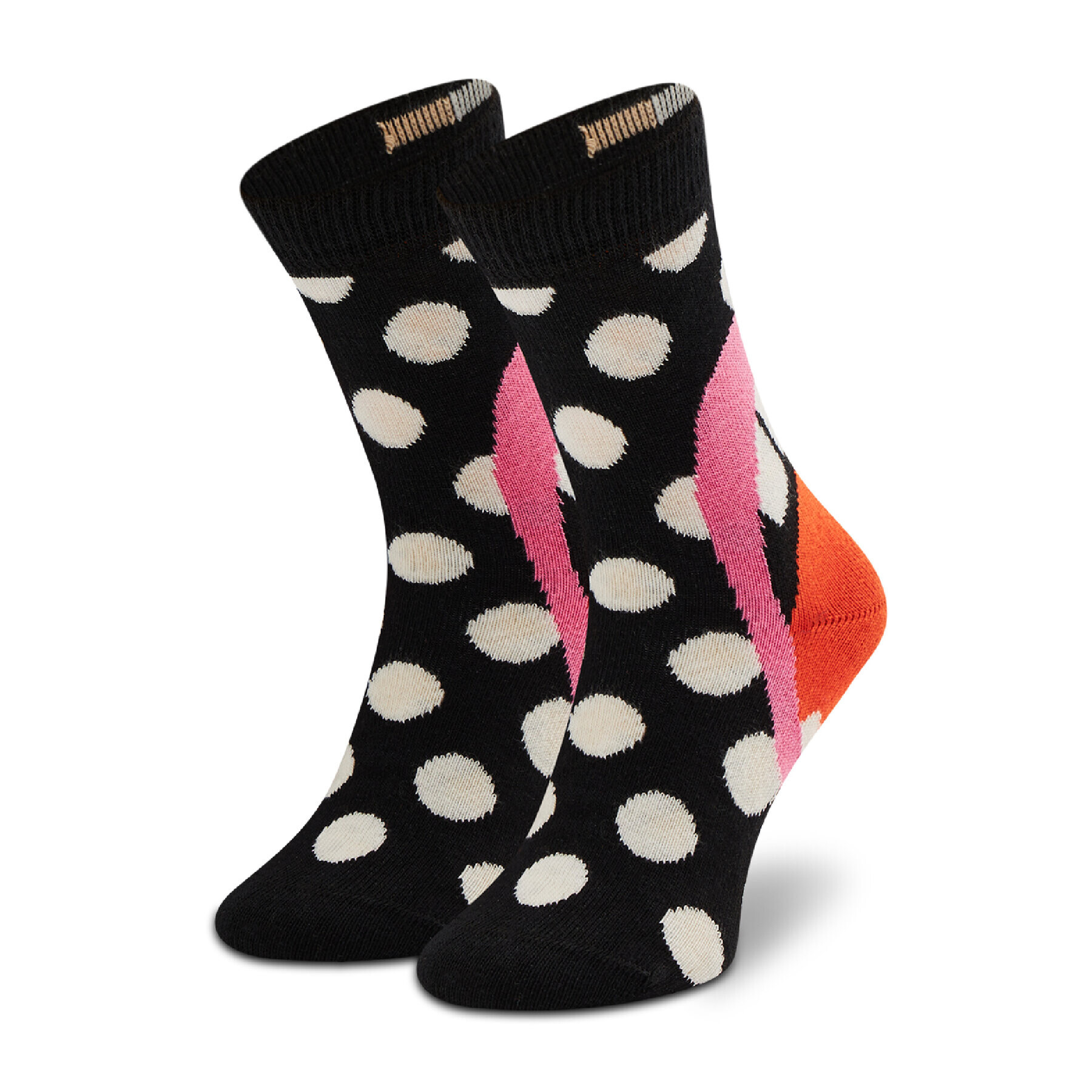 Happy Socks Чорапи дълги детски KLAU01-0200 Черен - Pepit.bg