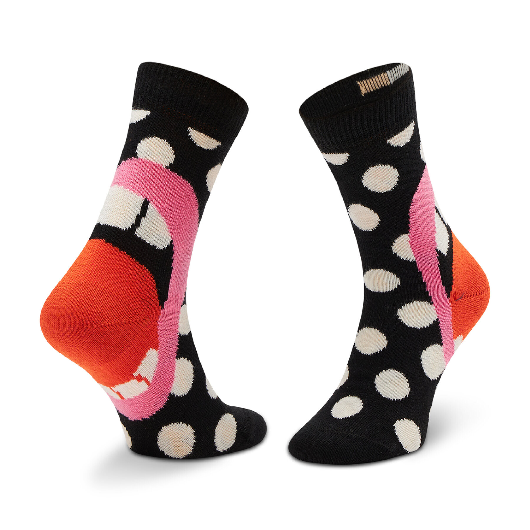 Happy Socks Чорапи дълги детски KLAU01-0200 Черен - Pepit.bg