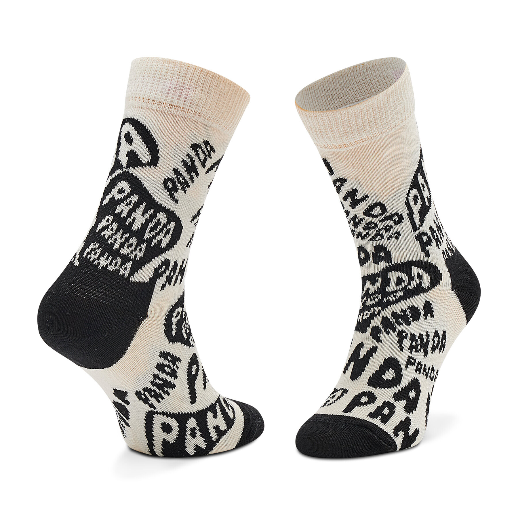 Happy Socks Чорапи дълги детски KPAN01-1900 Бежов - Pepit.bg