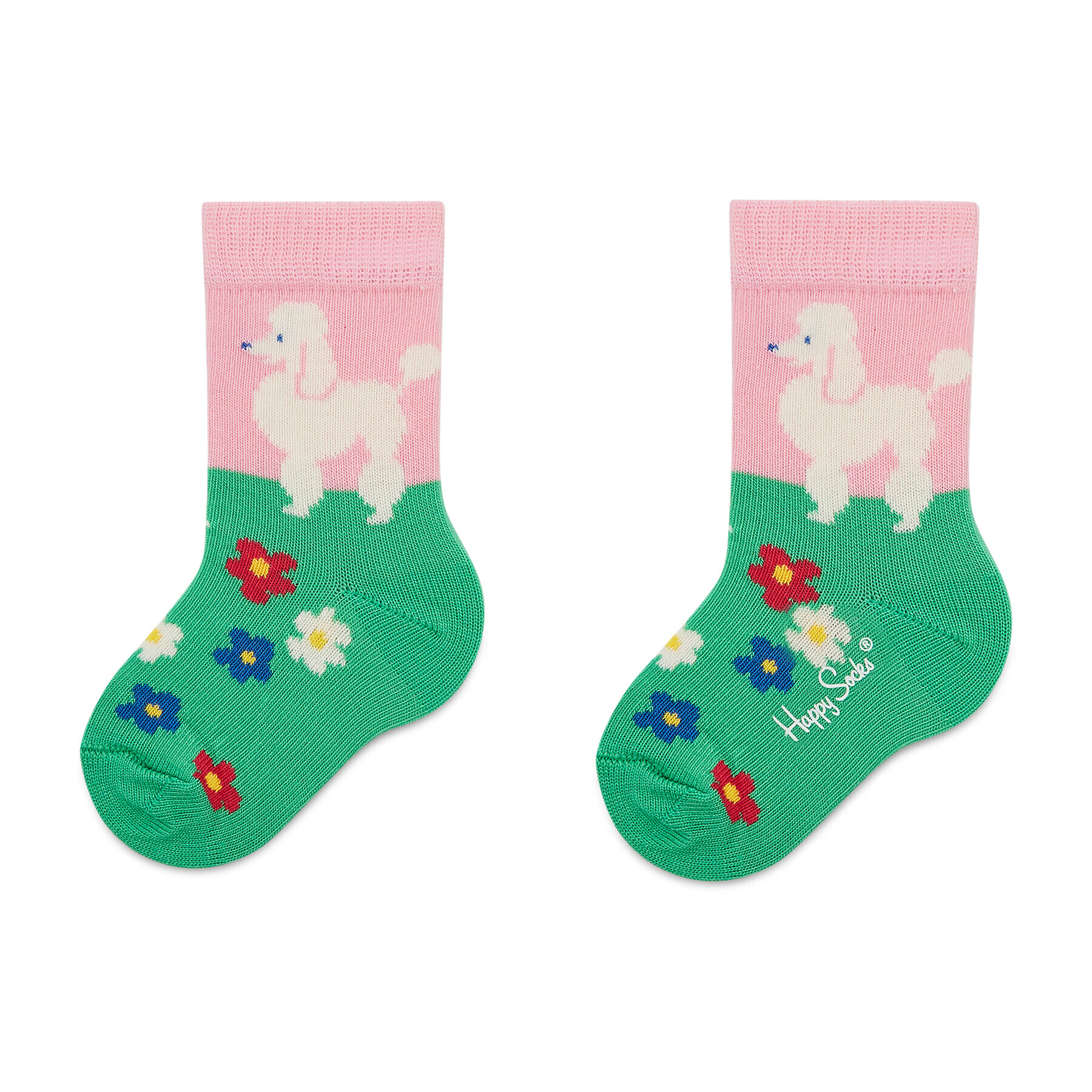 Happy Socks Чорапи дълги детски KPDF01-7300 Цветен - Pepit.bg