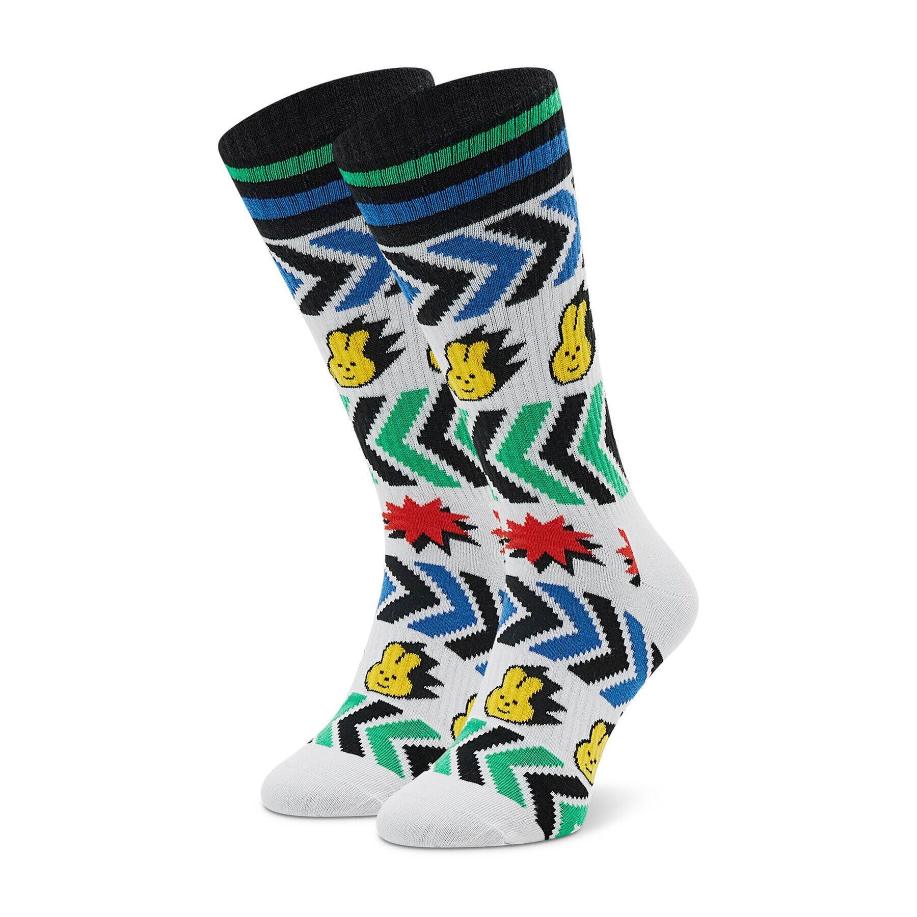 Happy Socks Чорапи дълги мъжки ATSPE29-1300 Бял - Pepit.bg