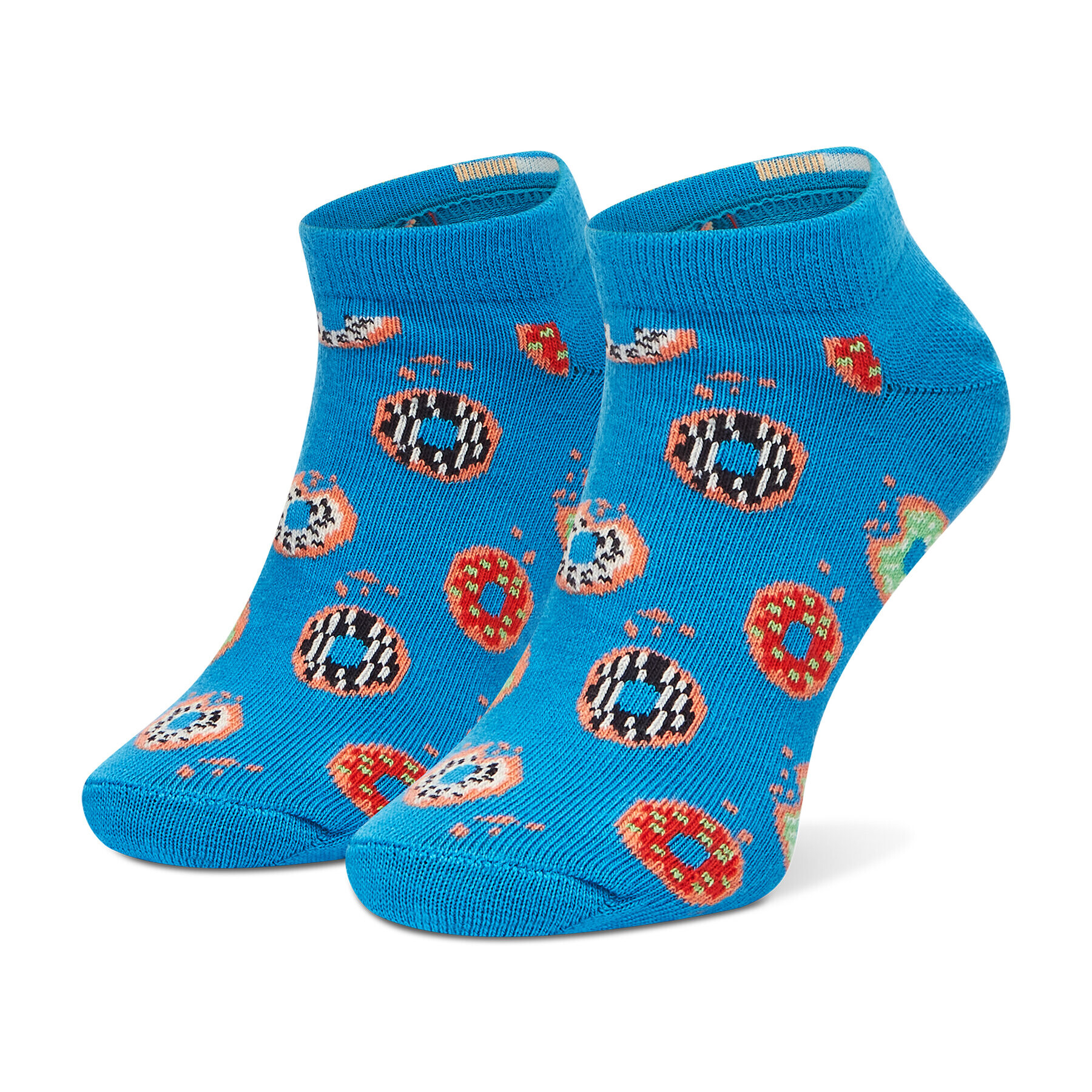 Happy Socks Чорапи къси детски KDON05-6700 Син - Pepit.bg