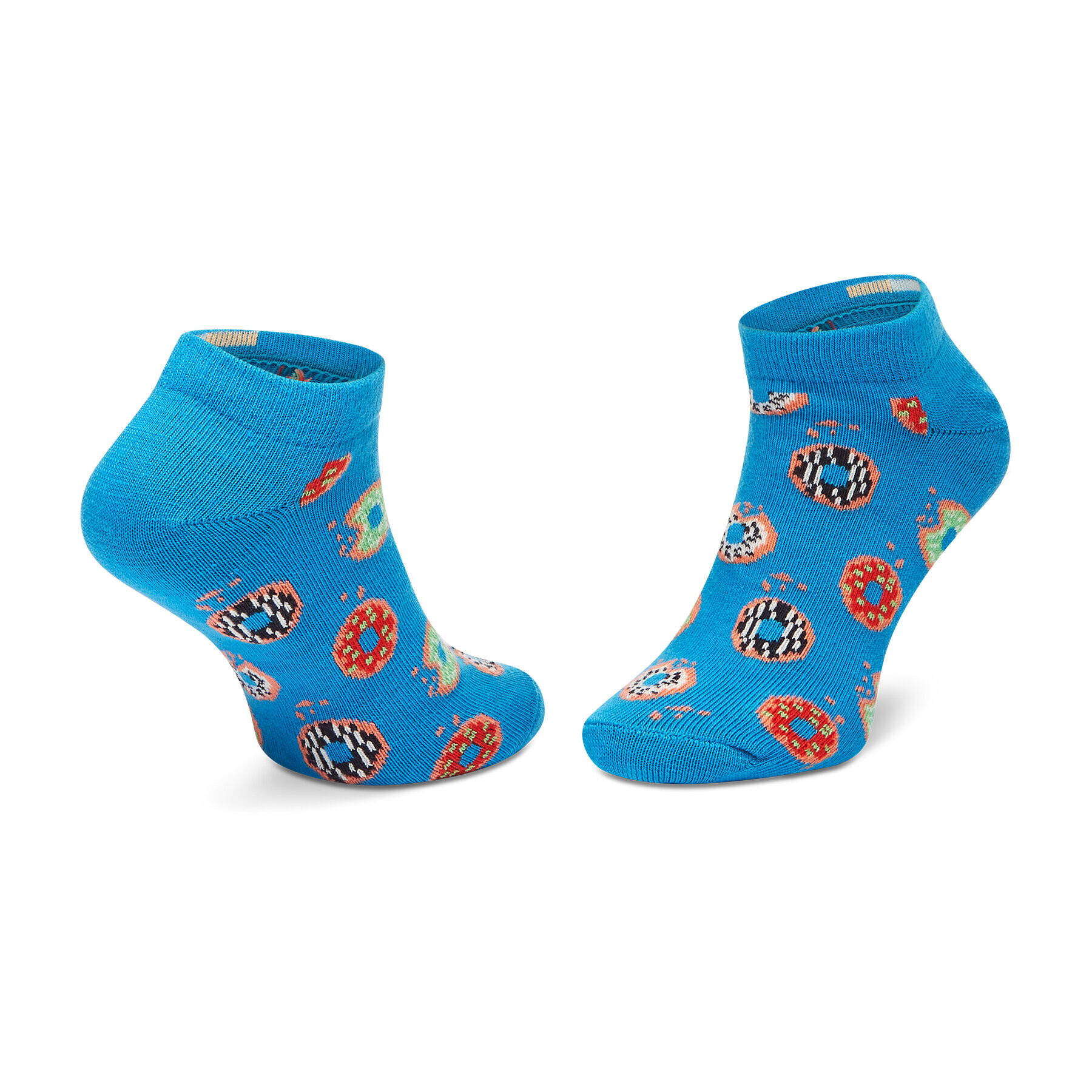 Happy Socks Чорапи къси детски KDON05-6700 Син - Pepit.bg