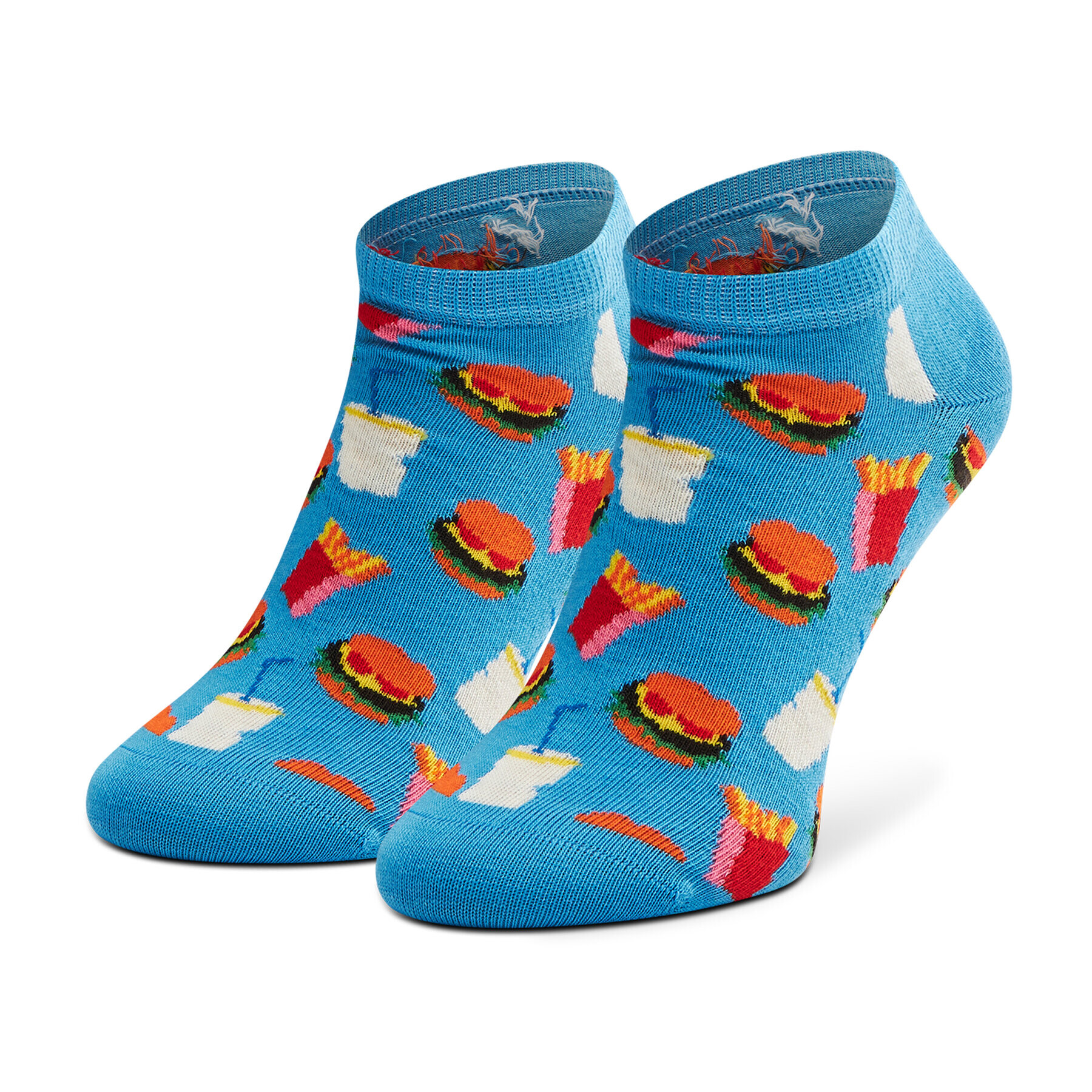Happy Socks Чорапи къси унисекс HAM05-6700 Син - Pepit.bg