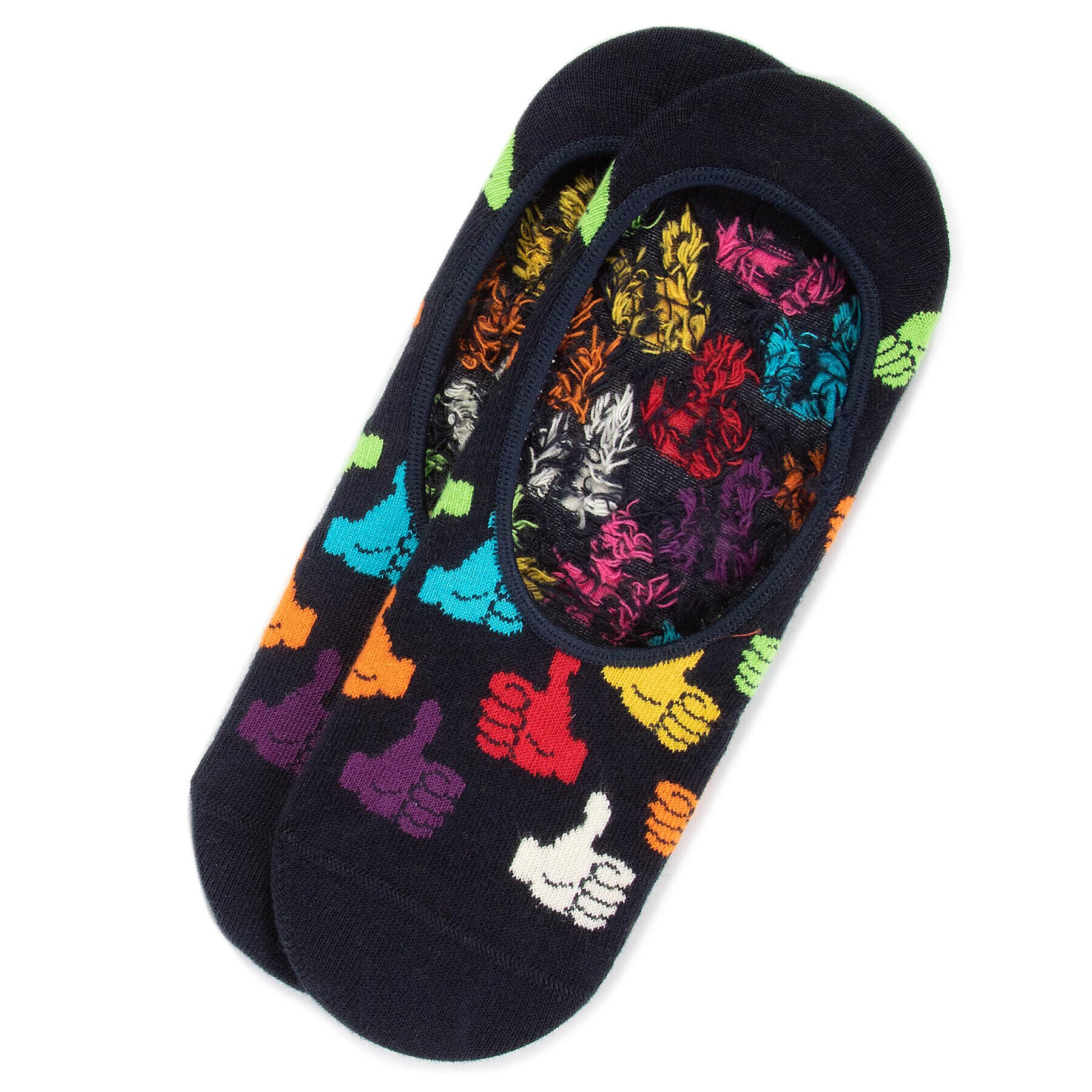 Happy Socks Чорапи терлик унисекс THU06-6500 Тъмносин - Pepit.bg