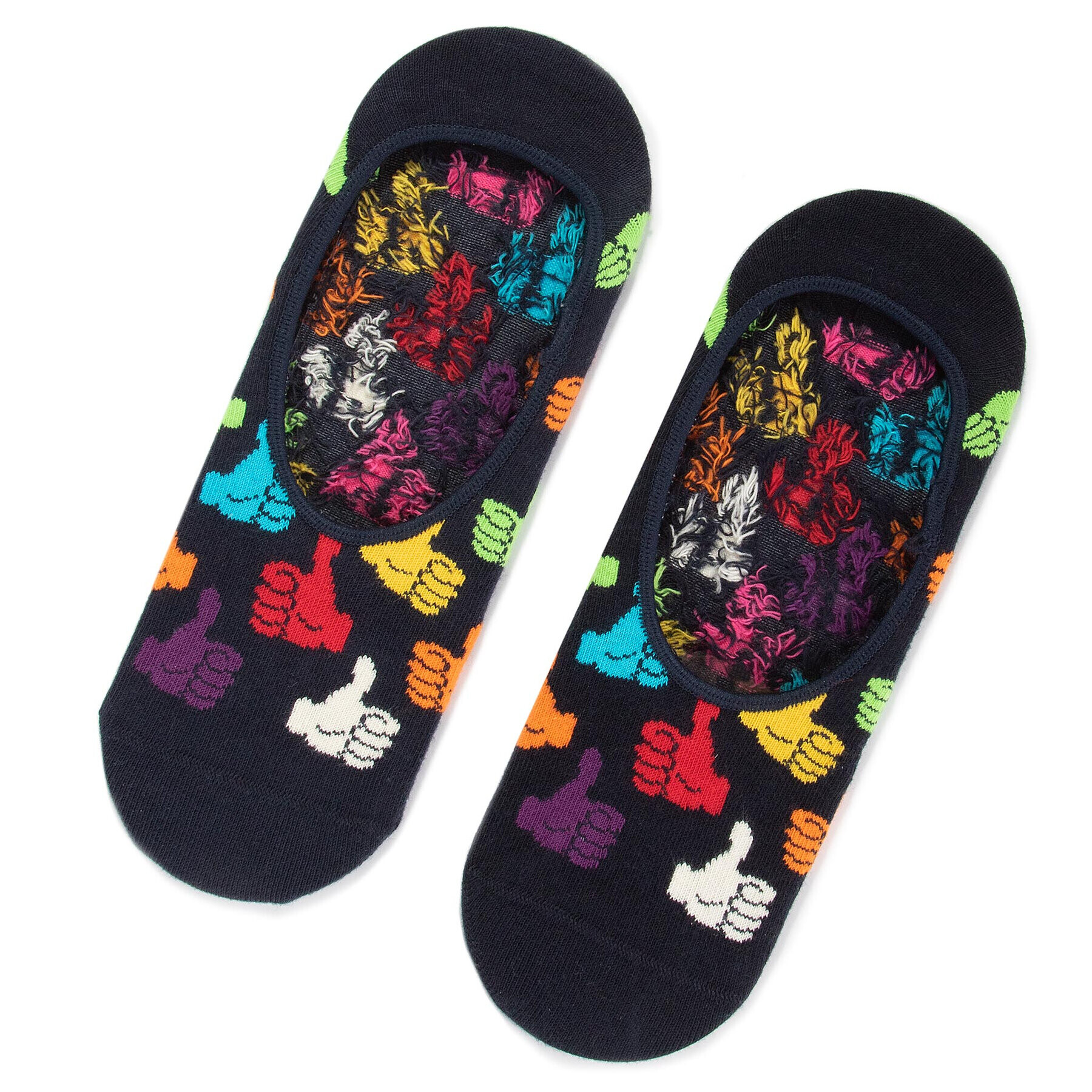 Happy Socks Чорапи терлик унисекс THU06-6500 Тъмносин - Pepit.bg