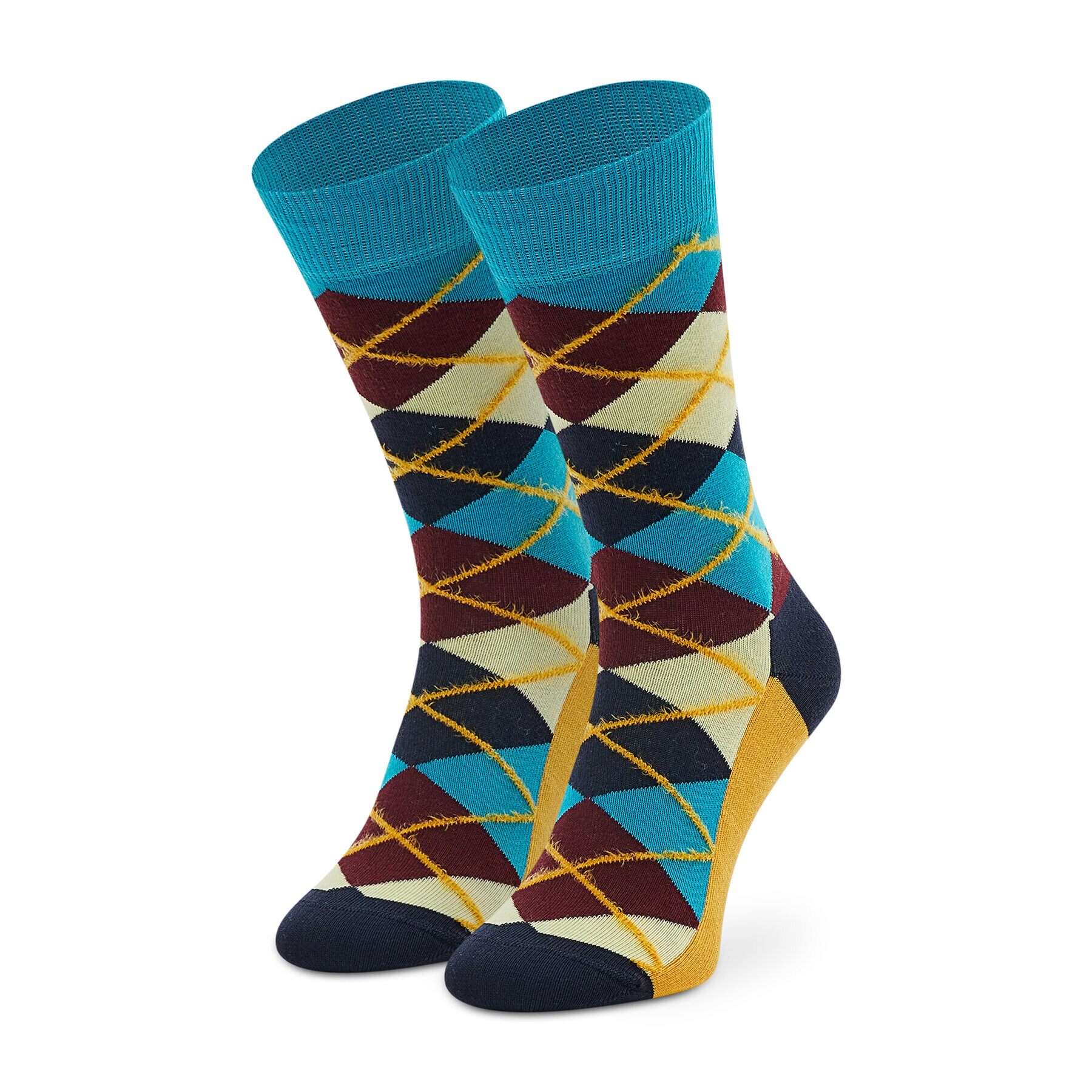 Happy Socks Дълги чорапи unisex ARY01-0200 Цветен - Pepit.bg