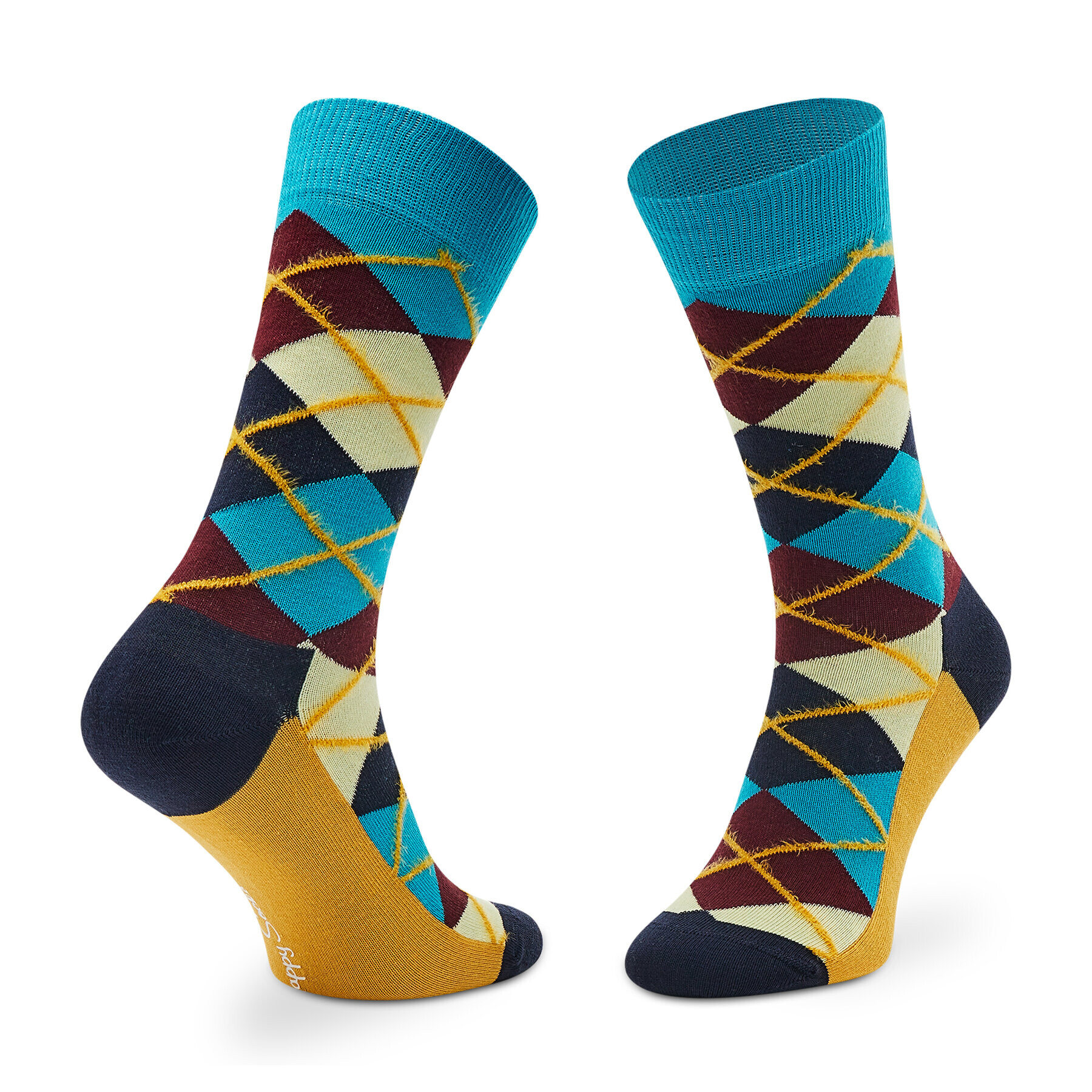 Happy Socks Дълги чорапи unisex ARY01-0200 Цветен - Pepit.bg