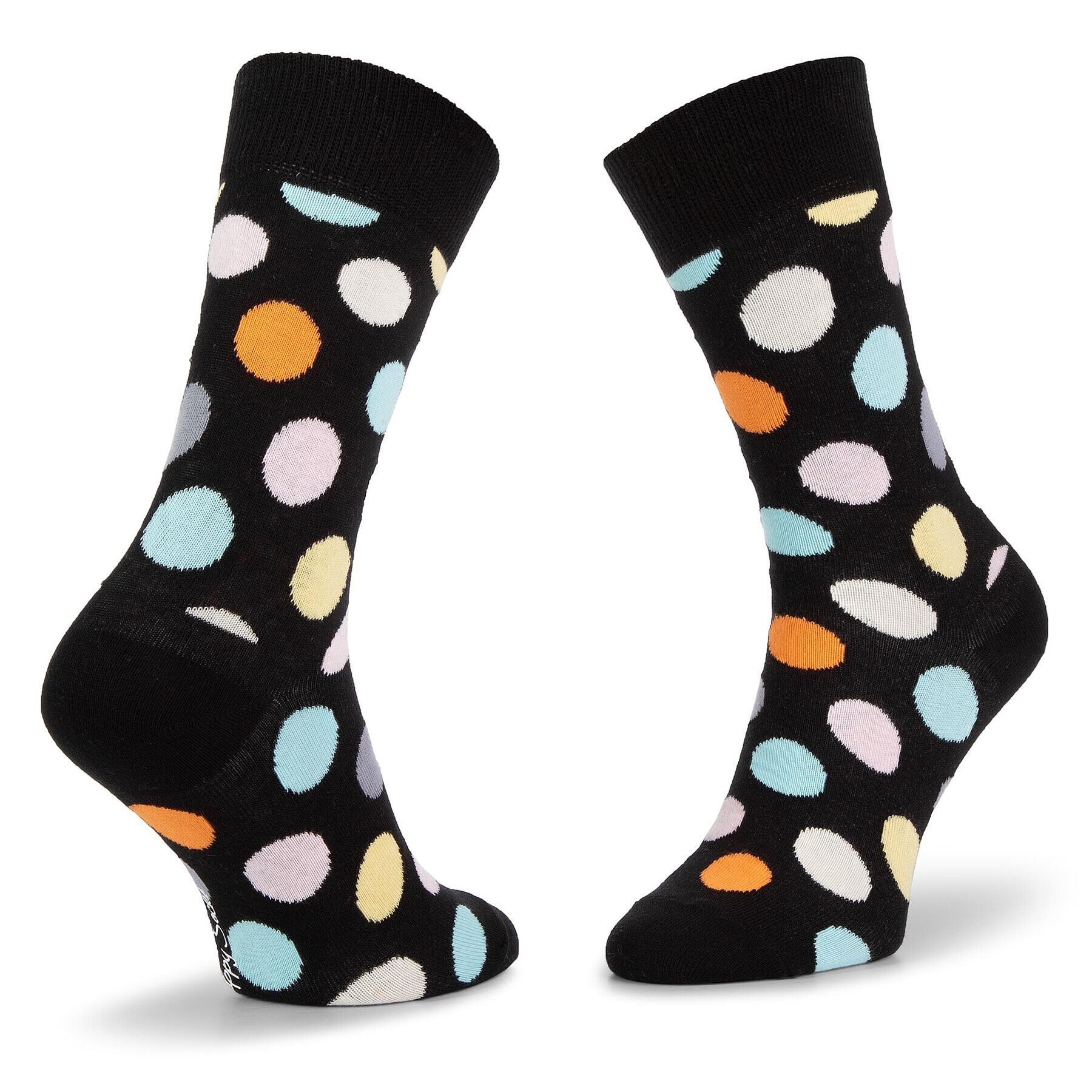 Happy Socks Дълги чорапи unisex BD01-099 Черен - Pepit.bg