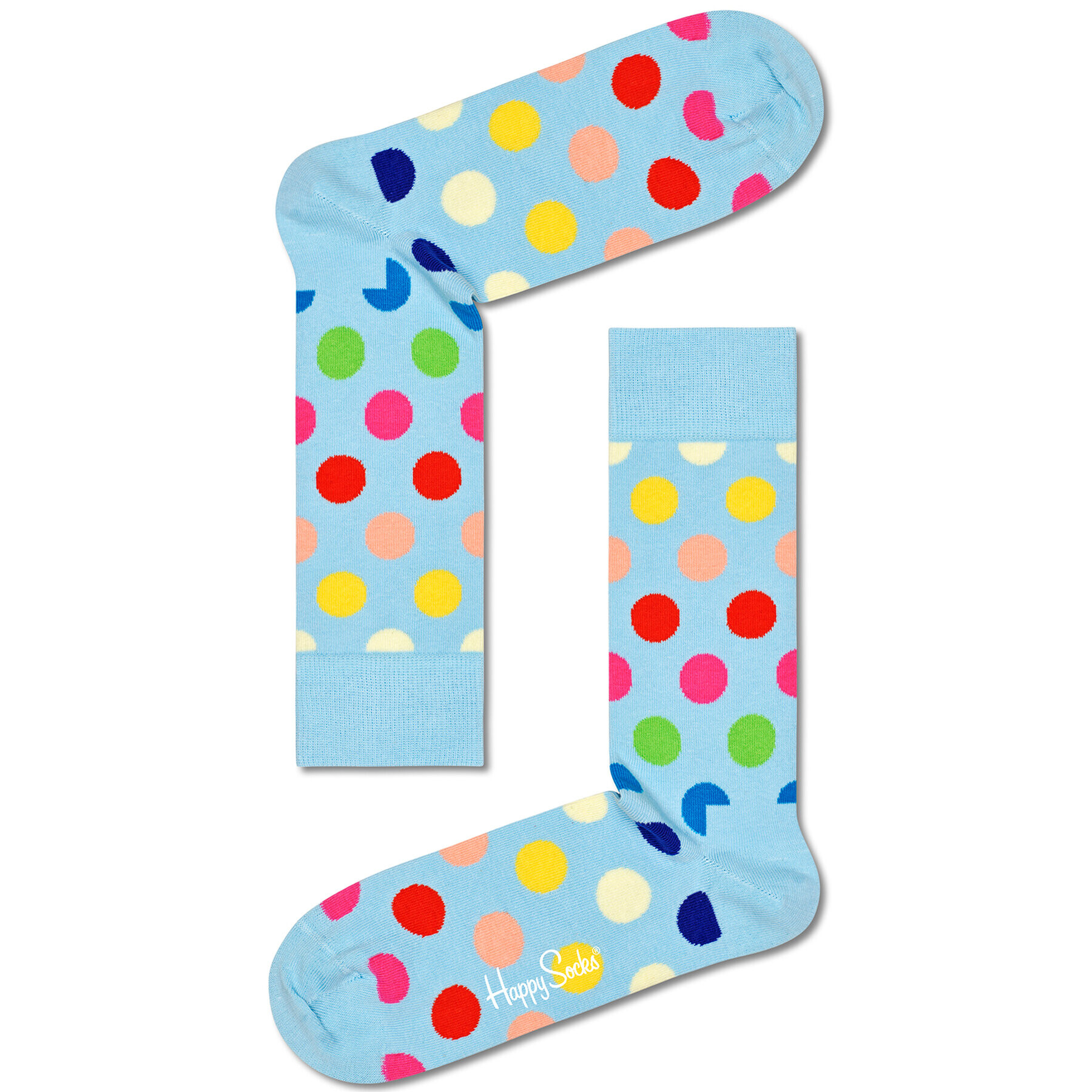 Happy Socks Дълги чорапи unisex BDO01-6030 Син - Pepit.bg