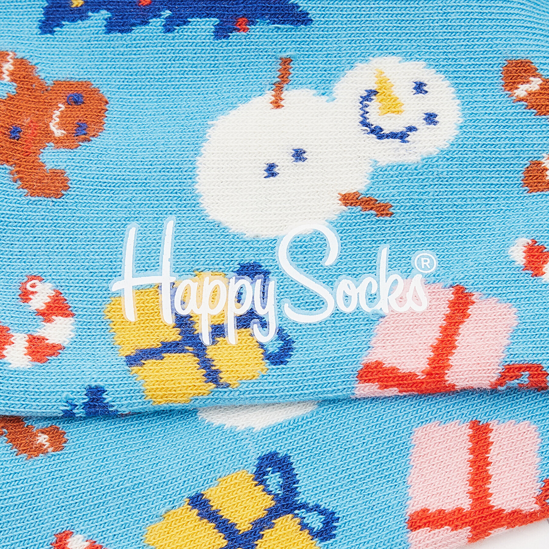 Happy Socks Дълги чорапи unisex BIO01-6300 Цветен - Pepit.bg