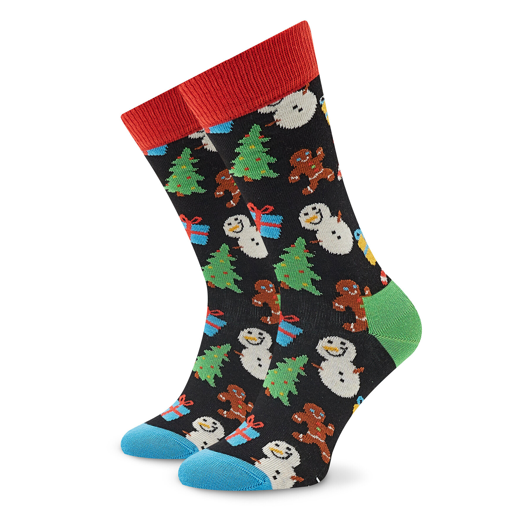 Happy Socks Дълги чорапи unisex BIO01-9300 Цветен - Pepit.bg