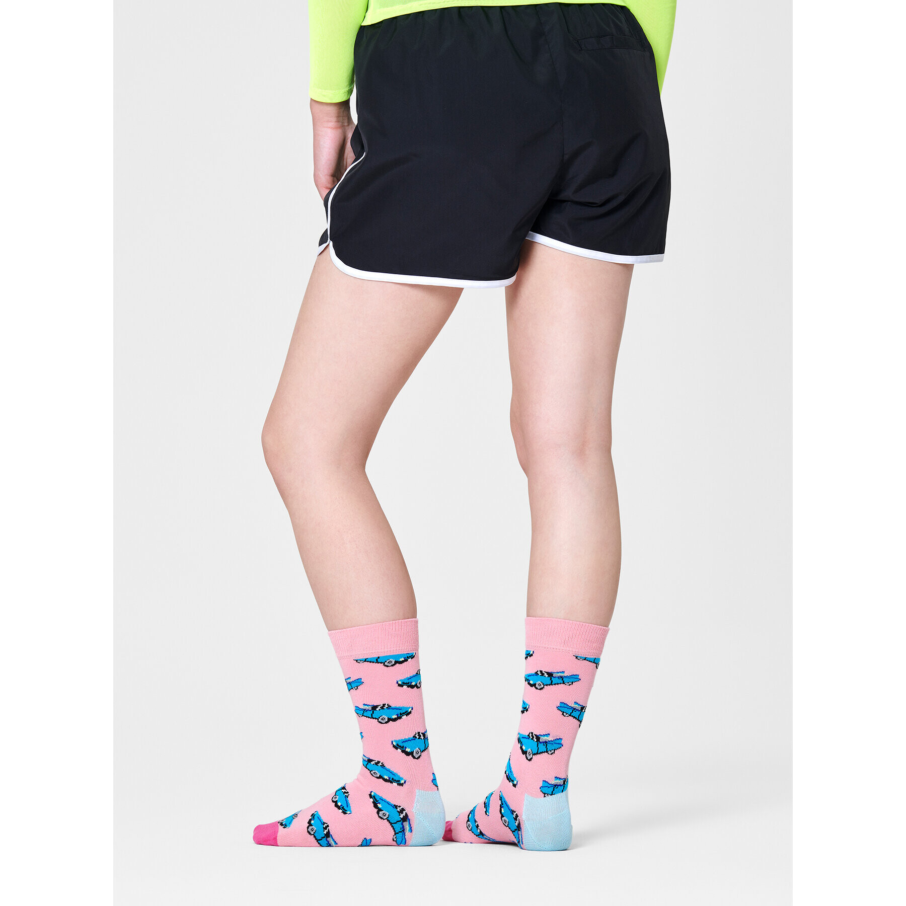 Happy Socks Дълги чорапи unisex CAD01-3000 Розов - Pepit.bg