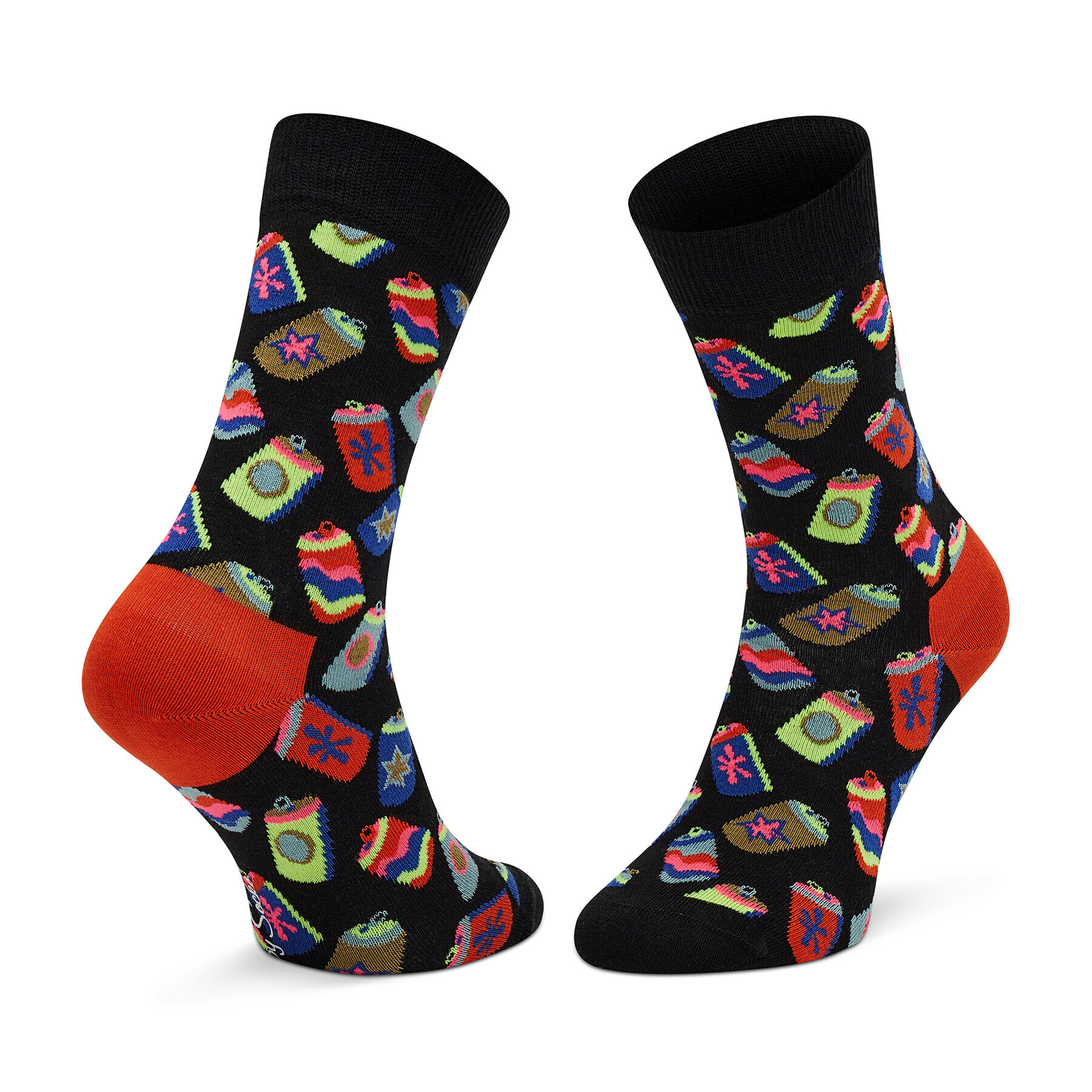 Happy Socks Дълги чорапи unisex CAN01-9300 Черен - Pepit.bg