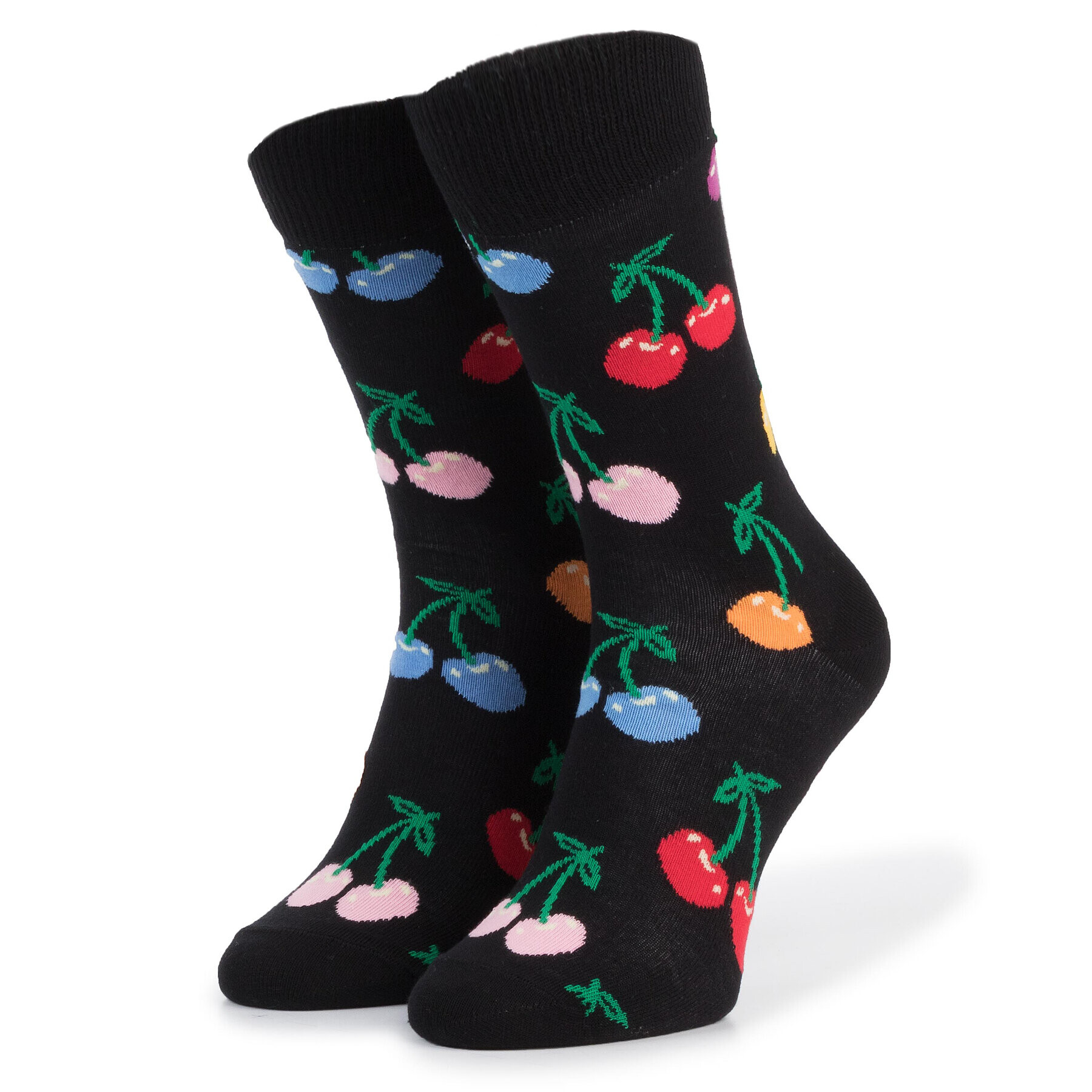 Happy Socks Дълги чорапи unisex CHE01-9002 Черен - Pepit.bg