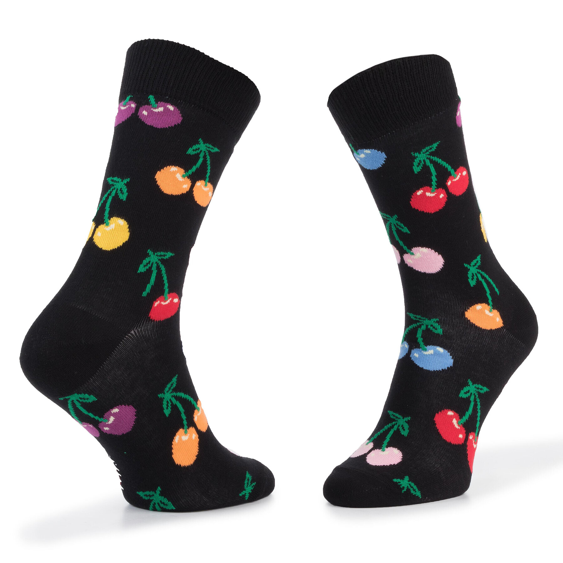 Happy Socks Дълги чорапи unisex CHE01-9002 Черен - Pepit.bg