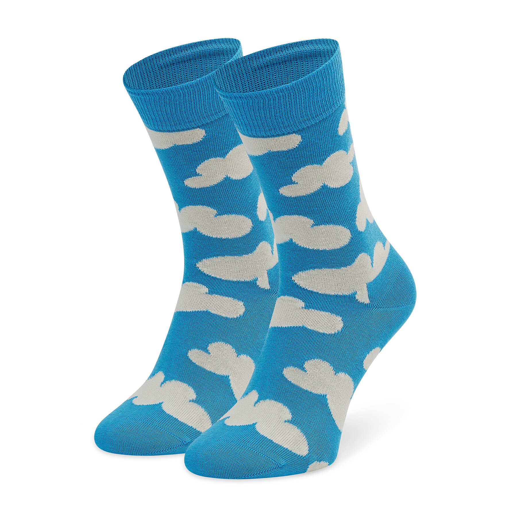 Happy Socks Дълги чорапи unisex CLO01-6700 Син - Pepit.bg